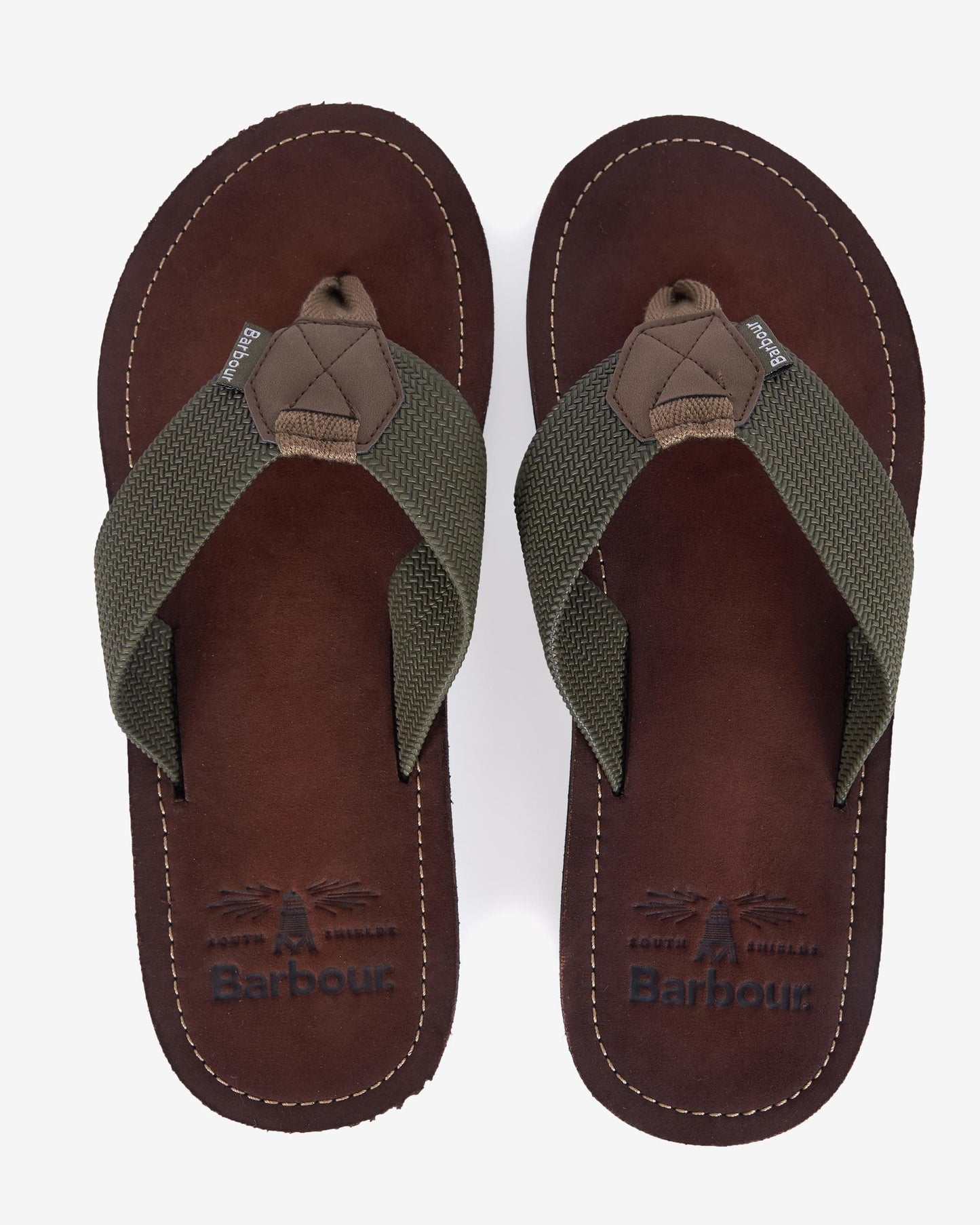 Barbour Toeman Mens Sandal - Olive