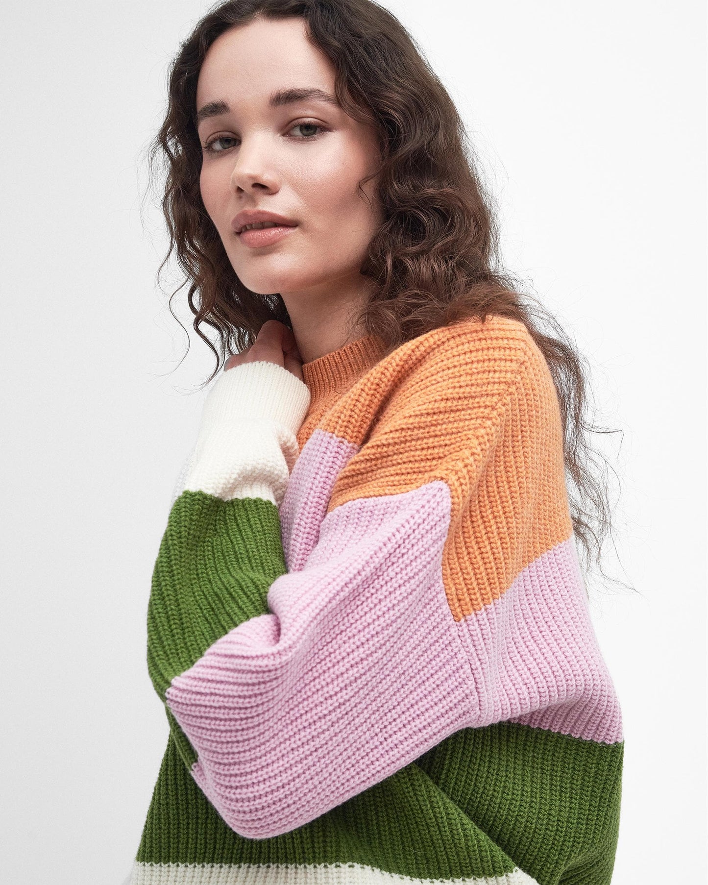 Barbour Ula Stripe Womens Knitted Jumper