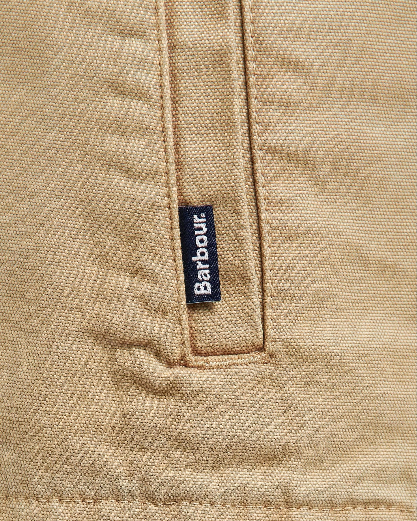 Barbour Washed Mens Overshirt - Washed Stone