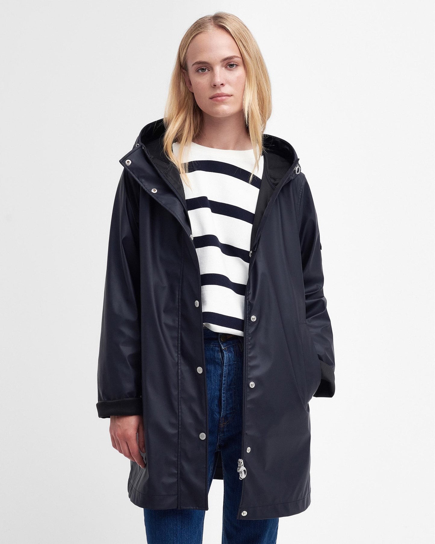 Barbour Woodland Womens Rubberised Raincoat