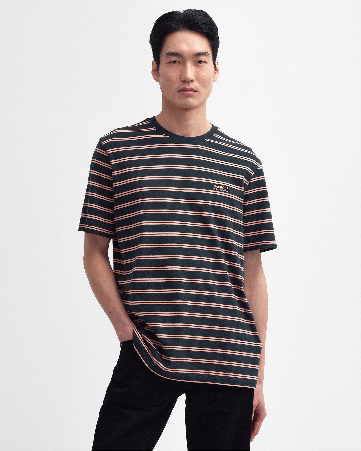 Barbour International Barbour International Bernie Stripe Mens Relaxed T-Shirt