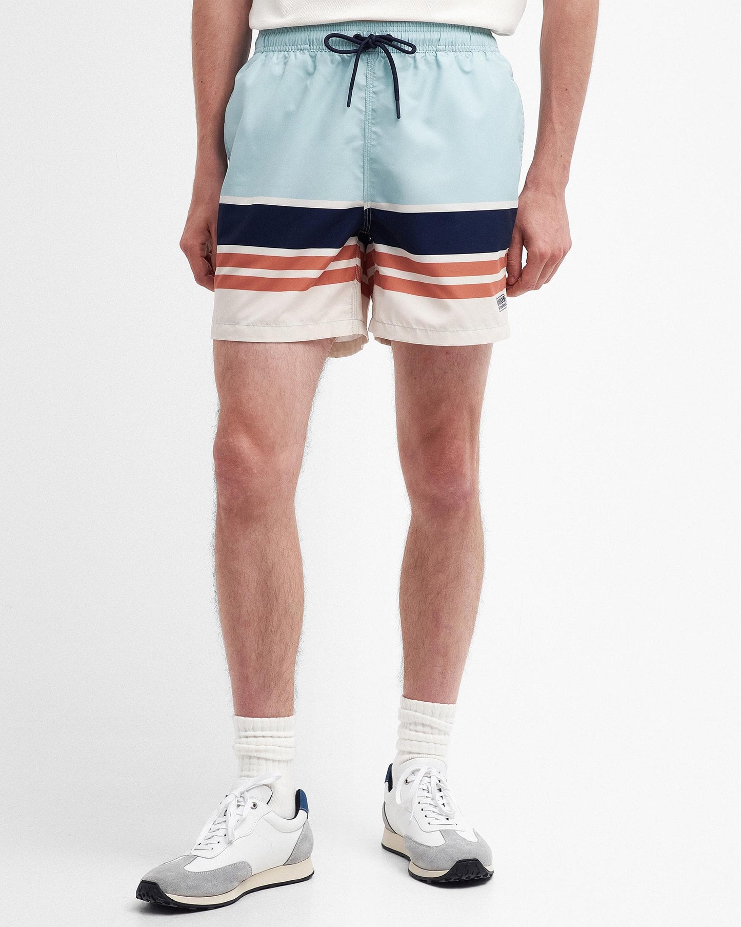 Barbour International Barbour International Block Stripe Mens Swim Shorts