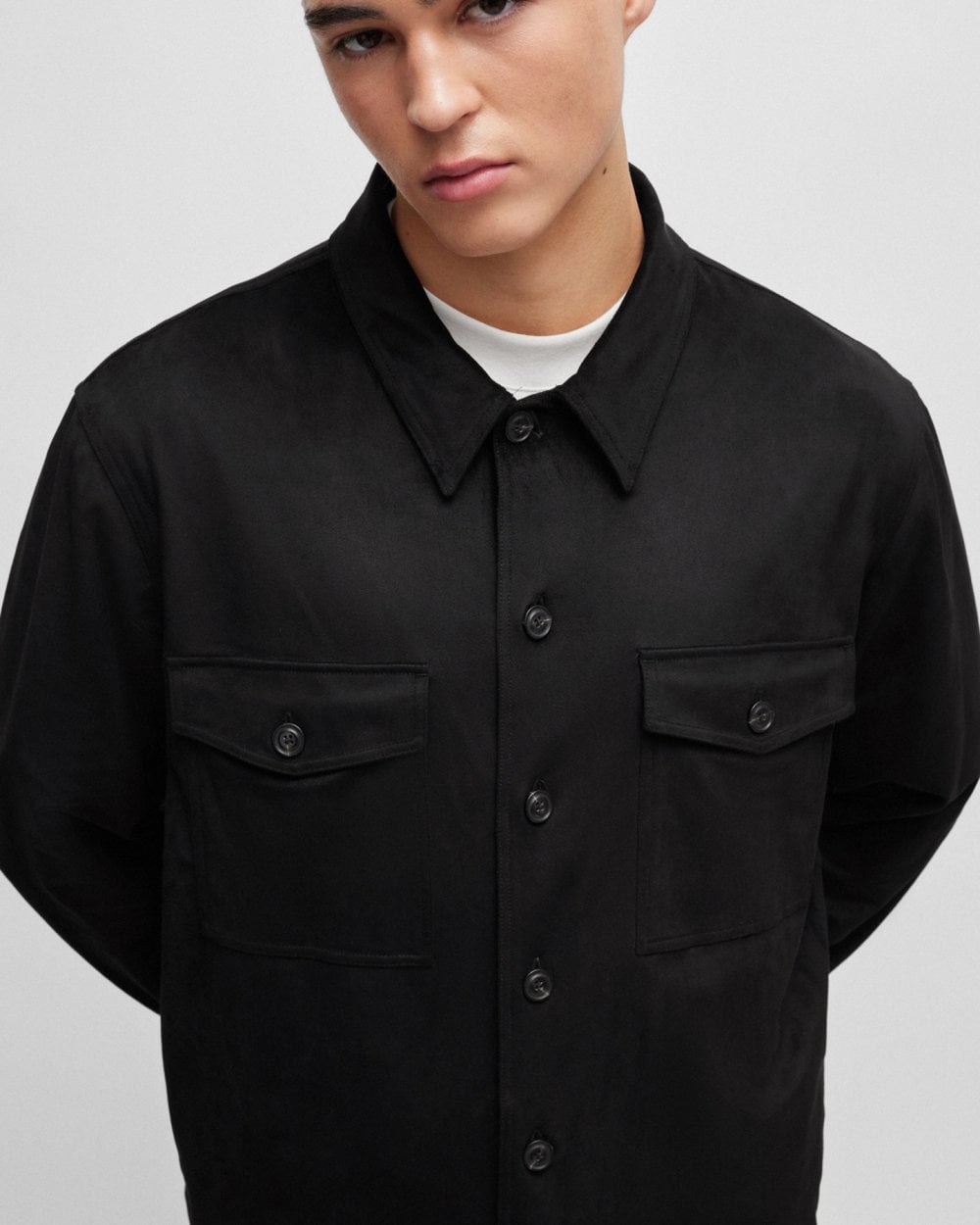 HUGO HUGO Enalu Mens Overshirt