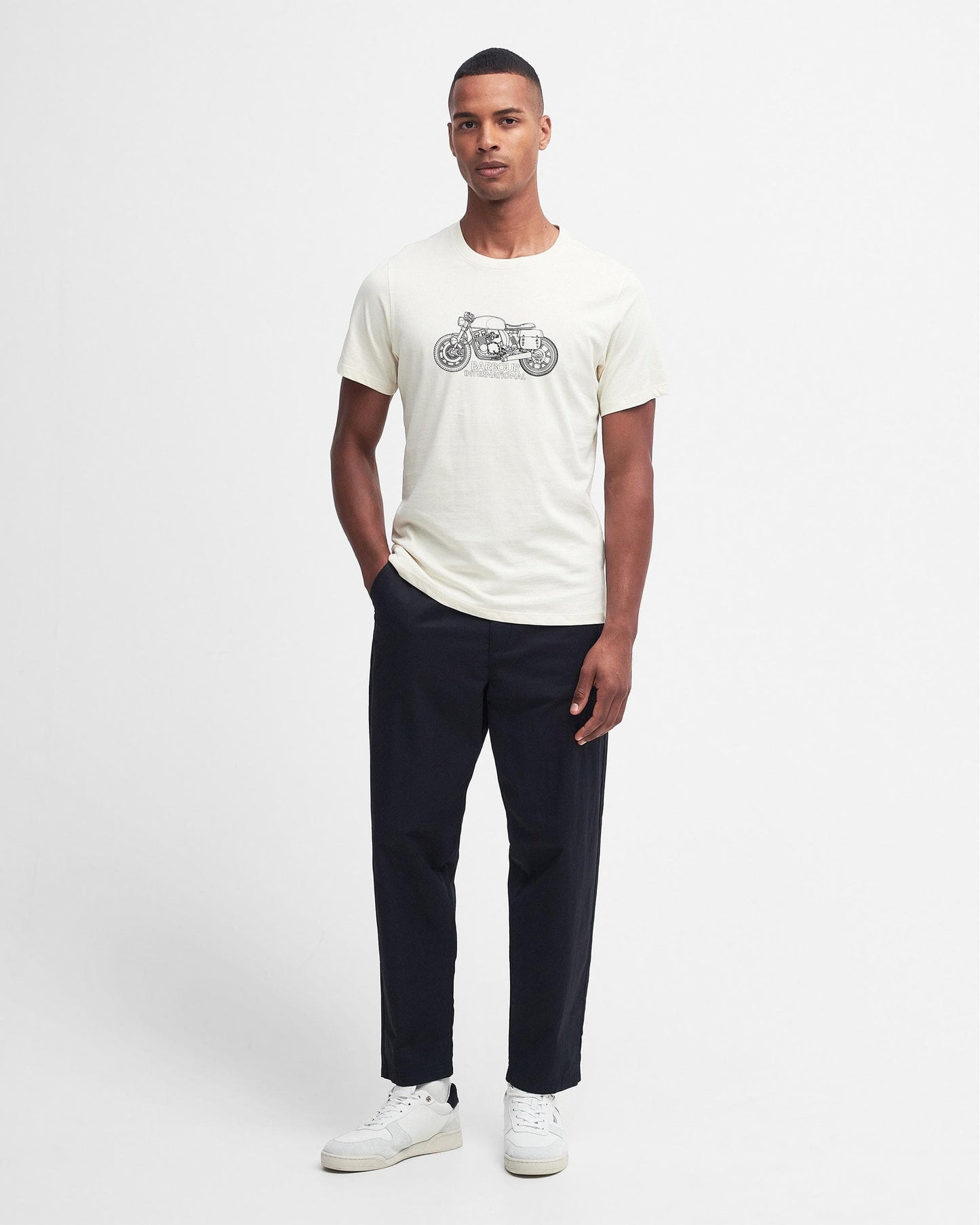 Barbour International Barbour International Colgrove Motor Mens Tailored T-Shirt