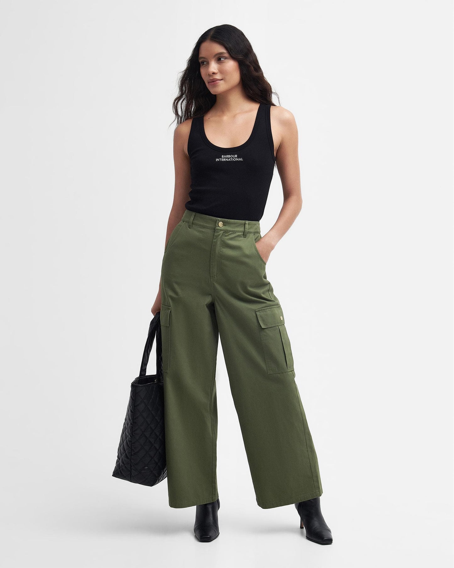 Barbour International Kinghorn Womens Cargo Trousers