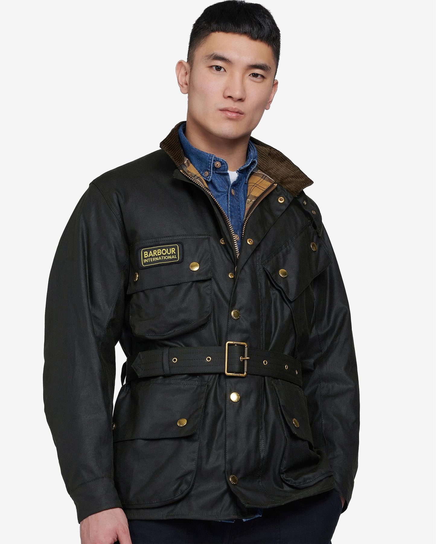 Barbour International Mens Original Wax Jacket