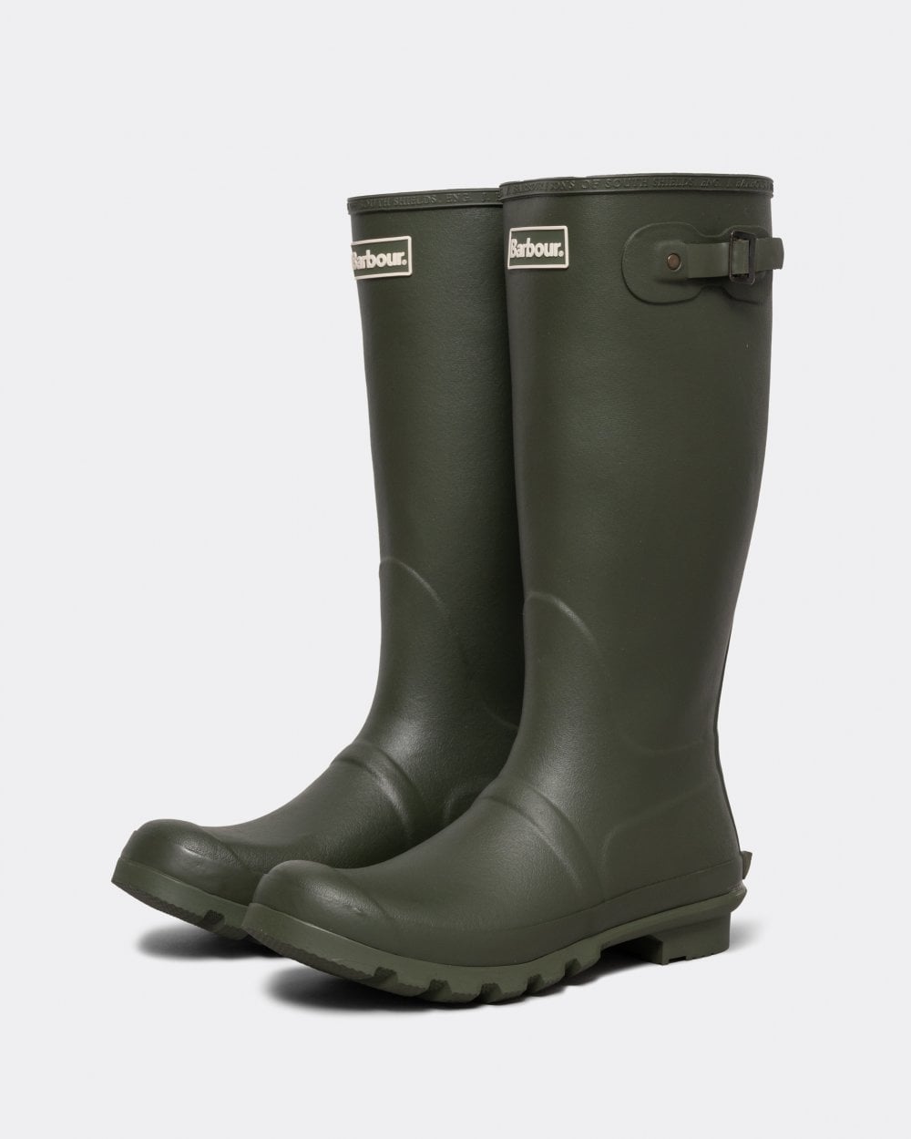Barbour Bede Mens Wellington Boots - Olive