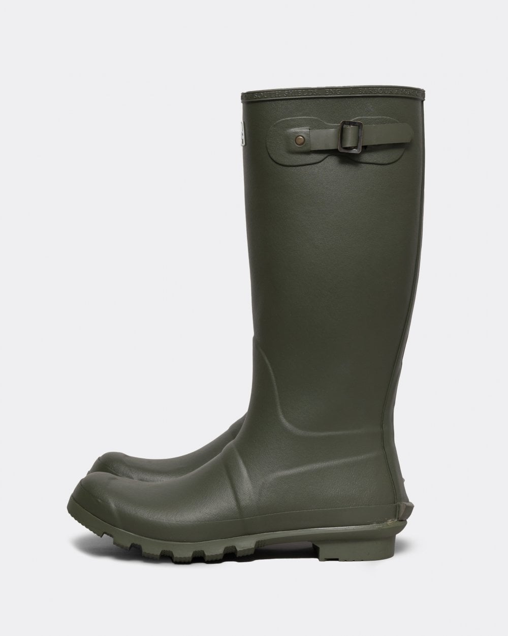 Barbour Bede Mens Wellington Boots - Olive