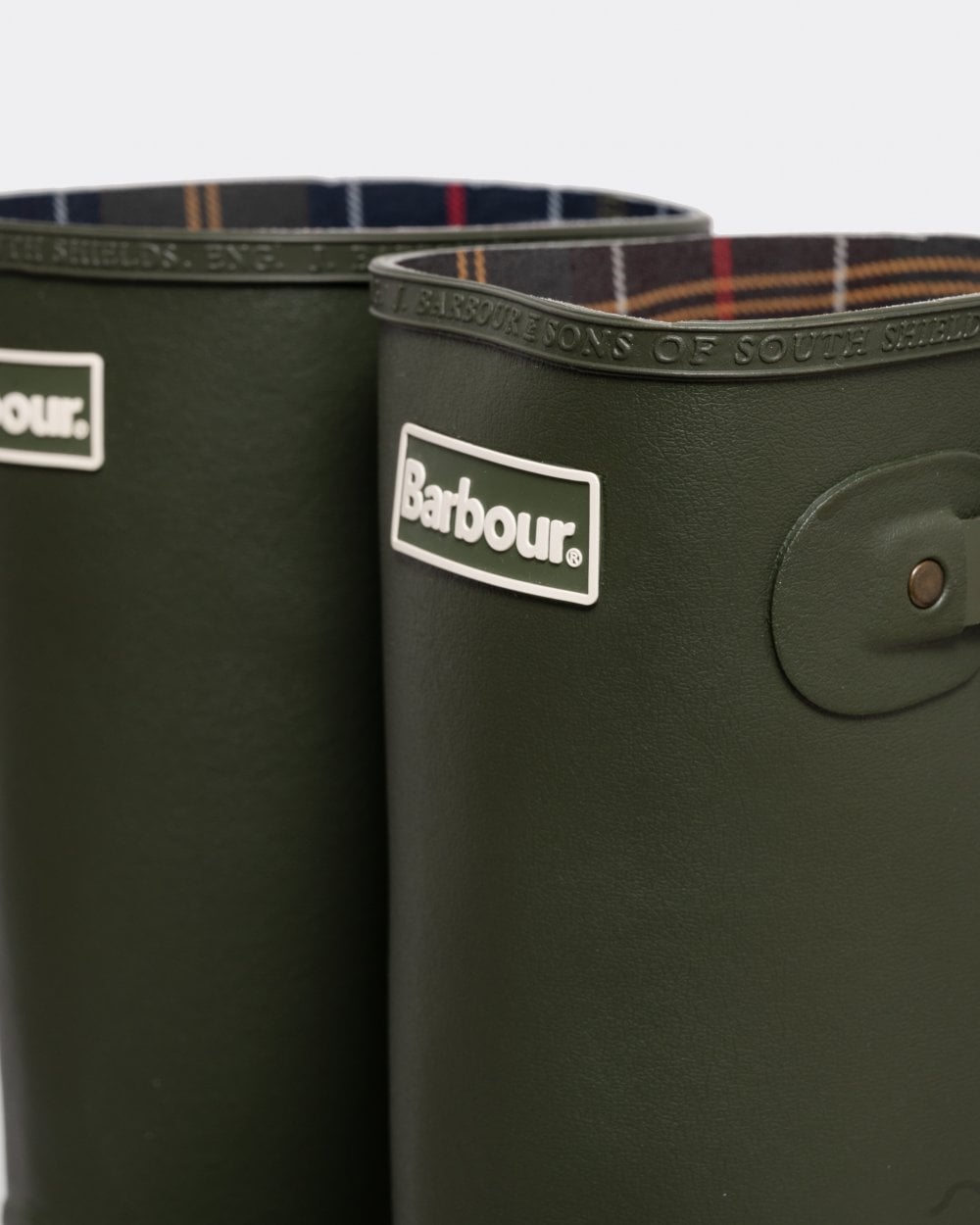 Barbour Bede Mens Wellington Boots - Olive