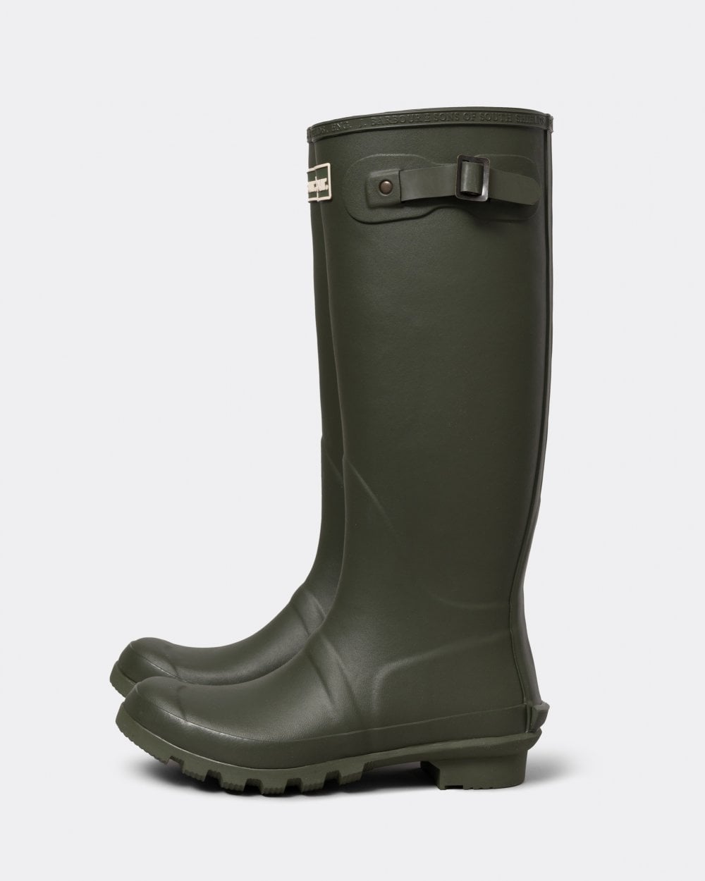 Barbour Bede Womens Wellington Boots - Olive