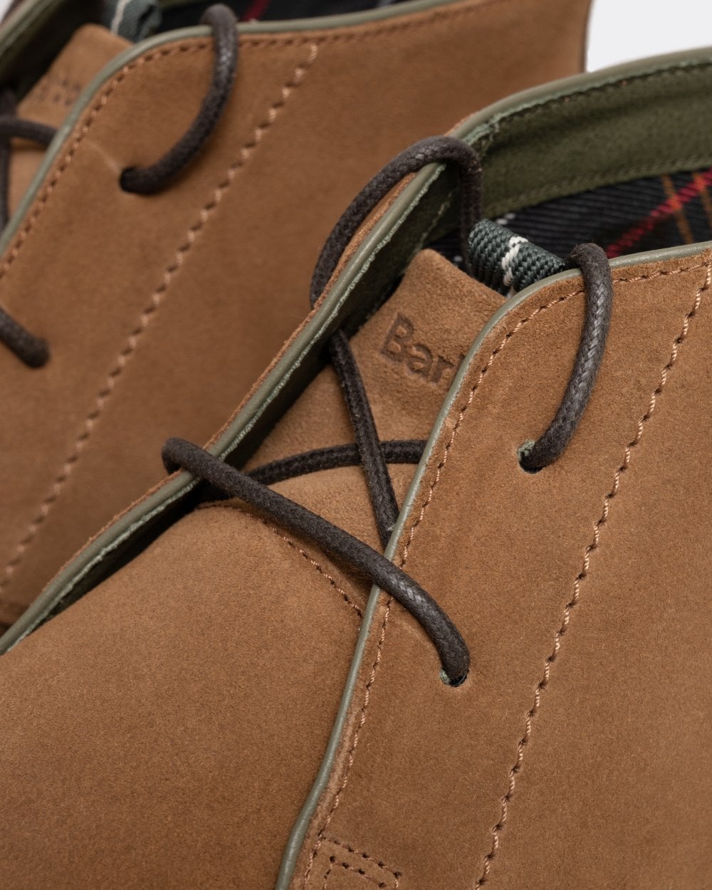 Barbour Readhead Mens Chukka Boot - Fawn Suede