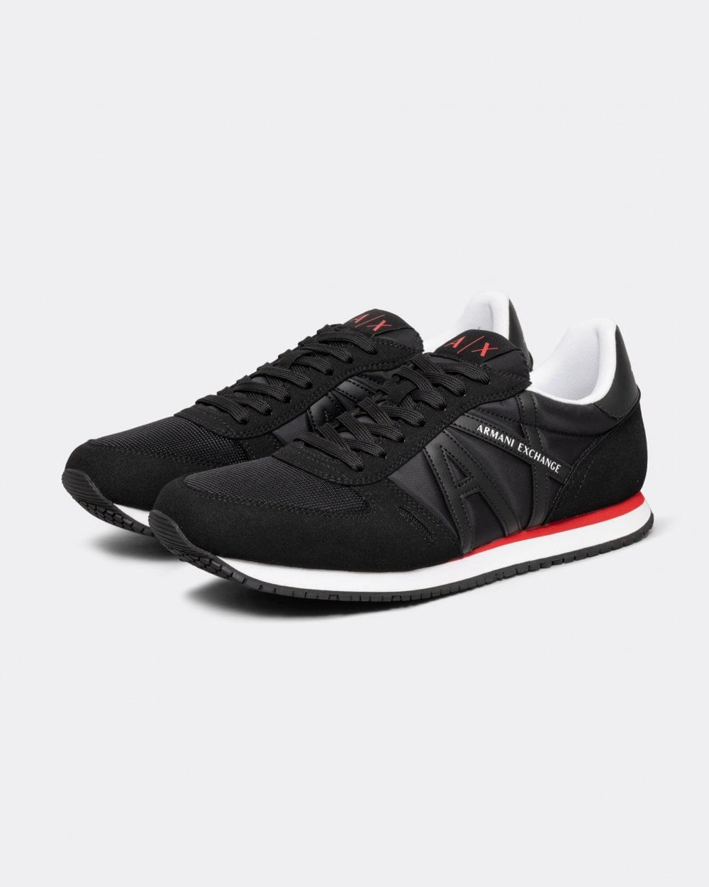 Armani Exchange Mens AX Logo Retro Runner