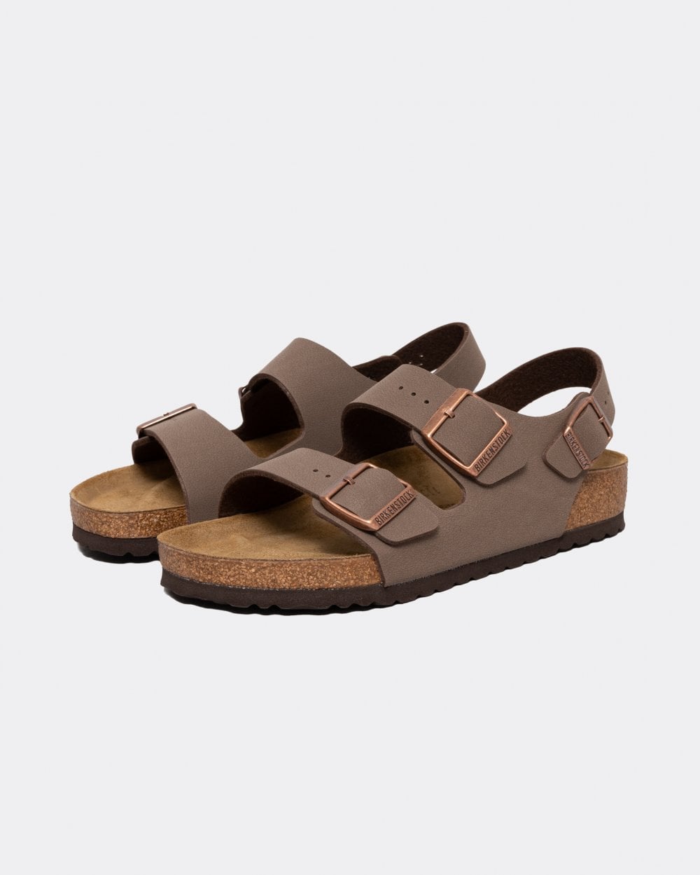 Birkenstock Milano Birko-Flor Nubuck Unisex Sandals