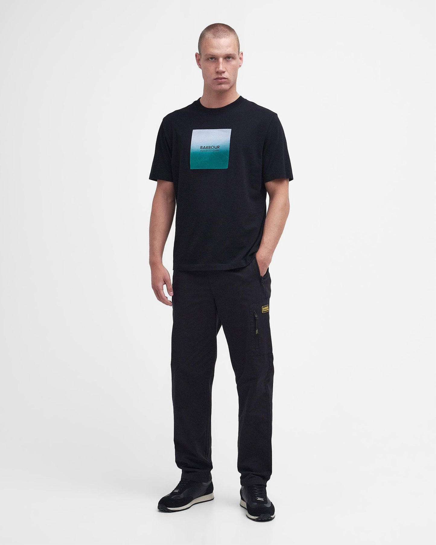Barbour International Barbour International Ombre Block Mens Relaxed T-Shirt