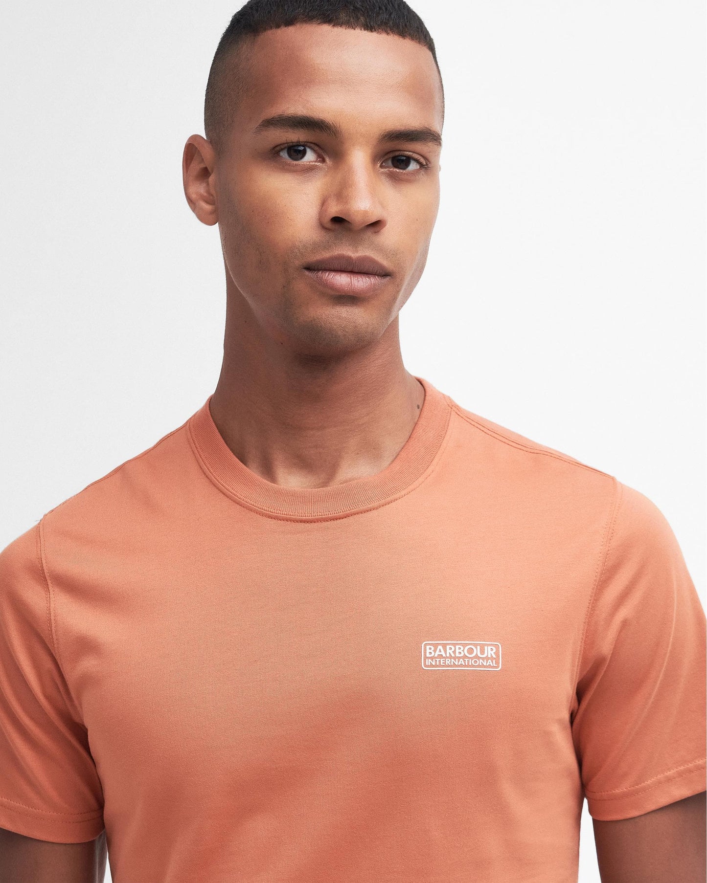 Barbour International Small Logo Mens T-Shirt - Sienna