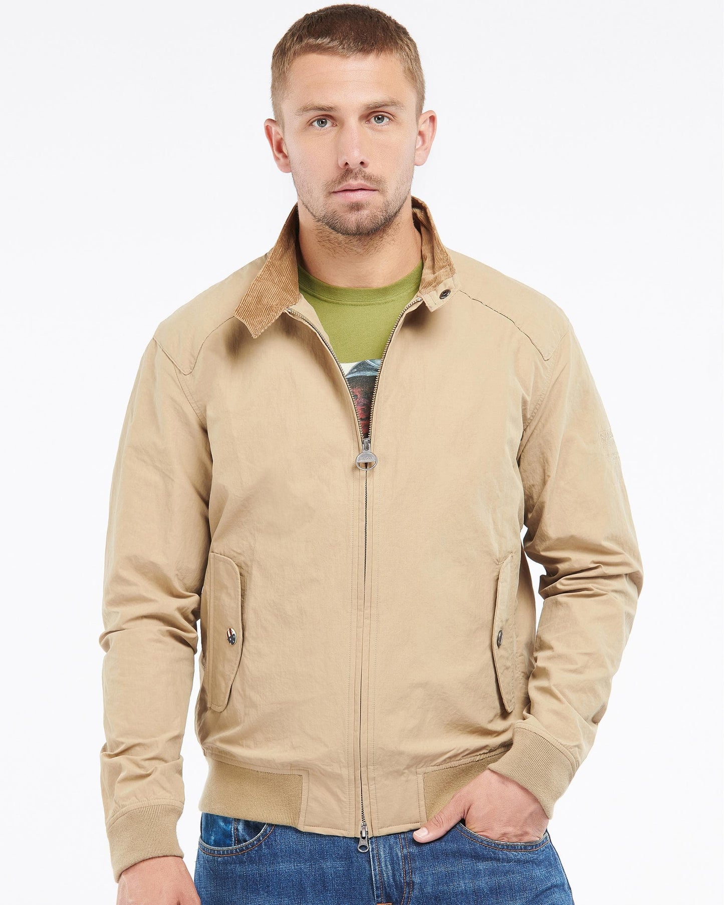 Barbour International Steve McQueen Rectifier Harrington Casual Mens Jacket