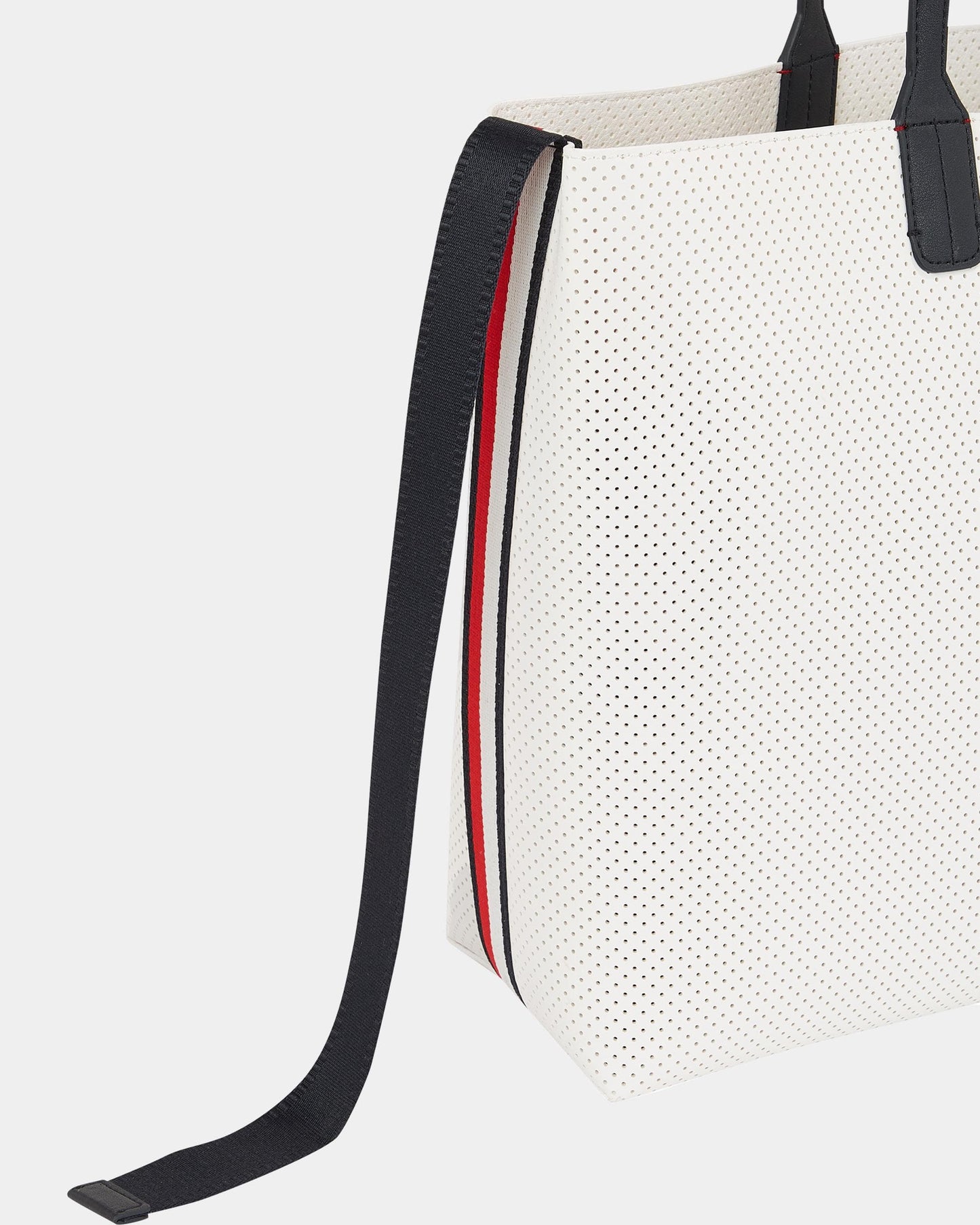 Tommy Hilfiger Iconic Tommy Womens Perforated Tote Bag