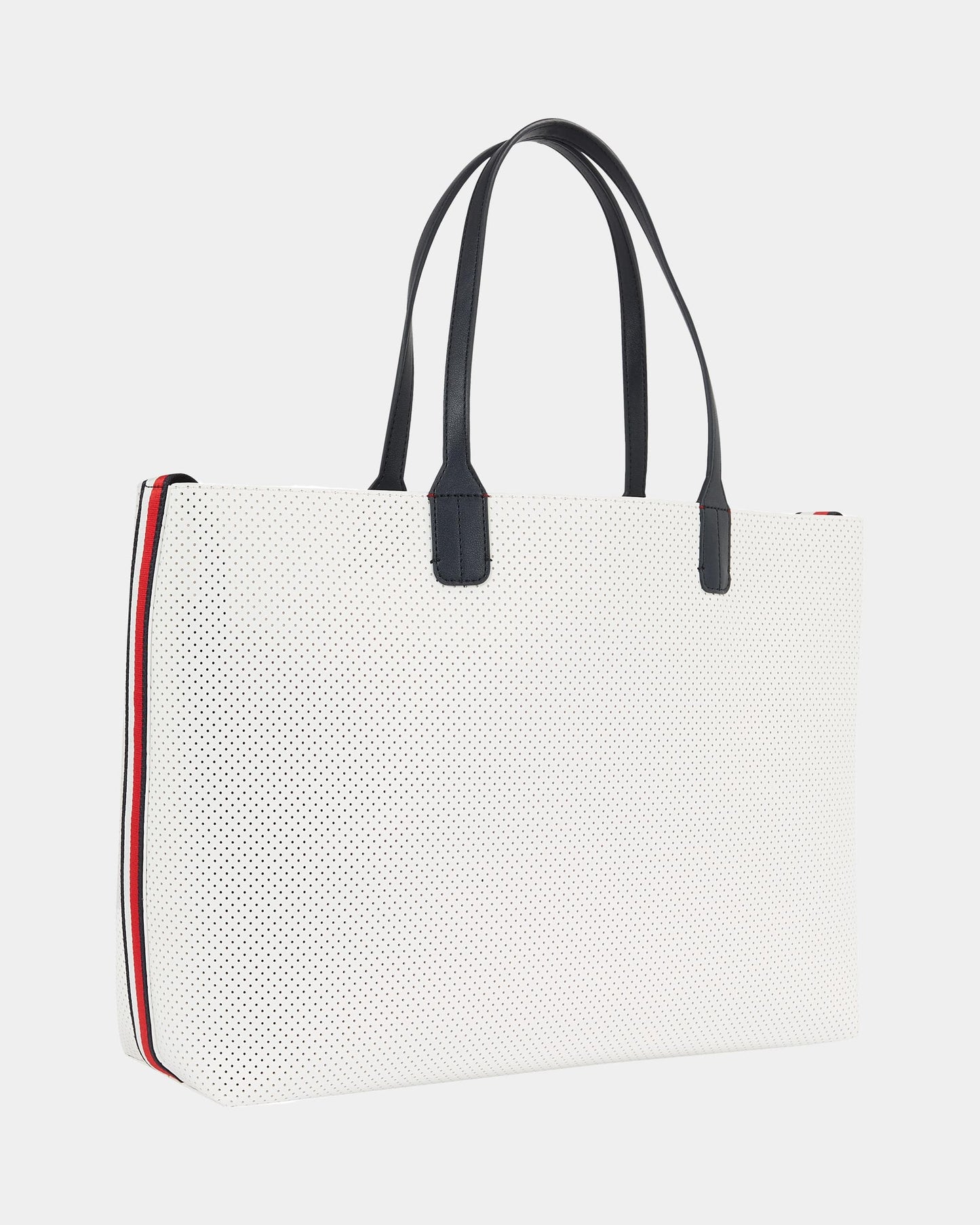 Tommy Hilfiger Iconic Tommy Womens Perforated Tote Bag