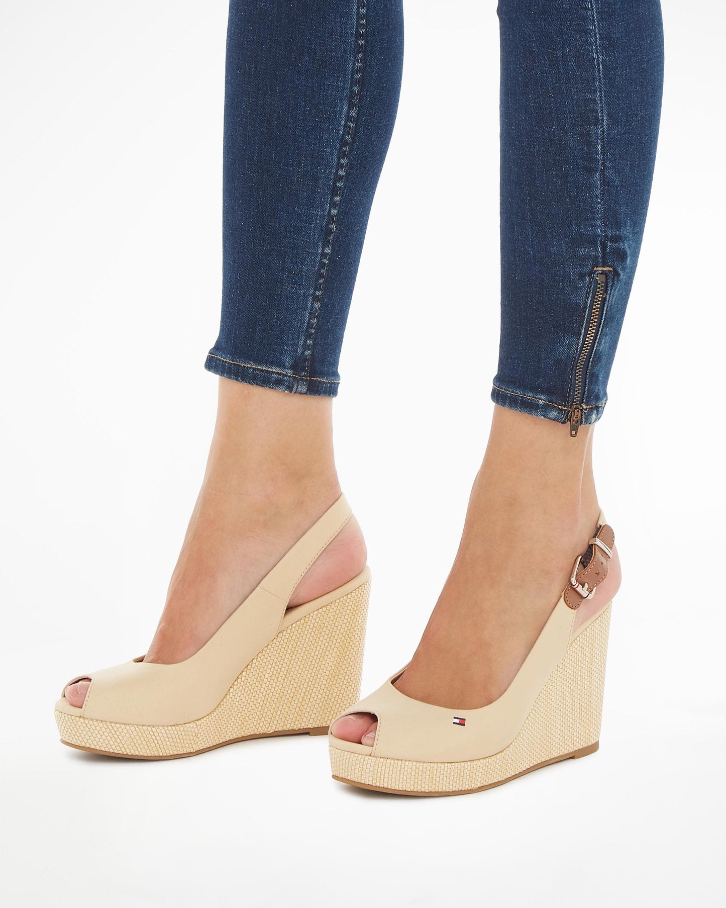 Tommy Hilfiger Iconic Elena Sling Back Wedge