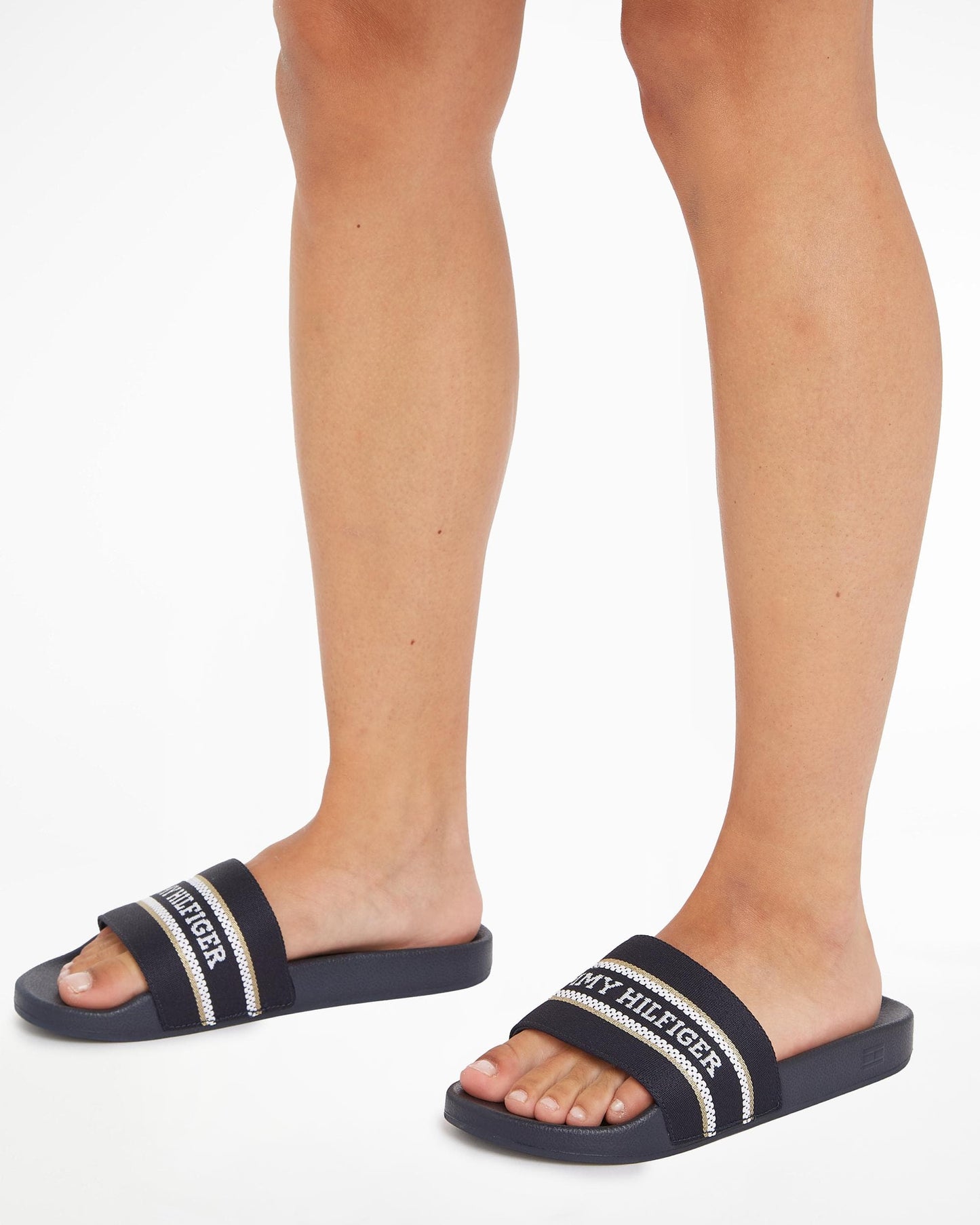Tommy Hilfiger Poolslide Webbing Hilfiger Womens Sandals