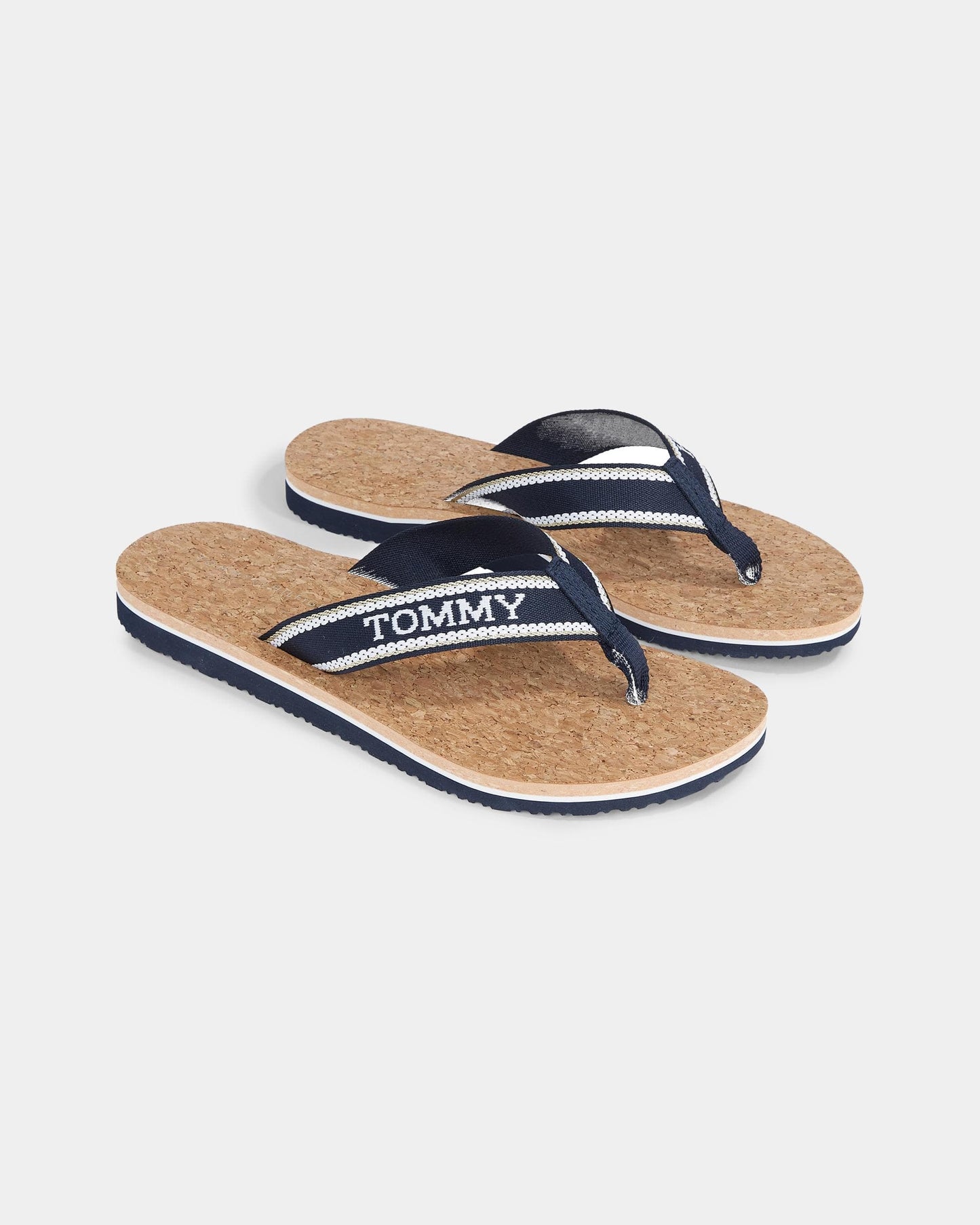 Tommy Hilfiger Cork Hilfiger Womens Beach Sandals