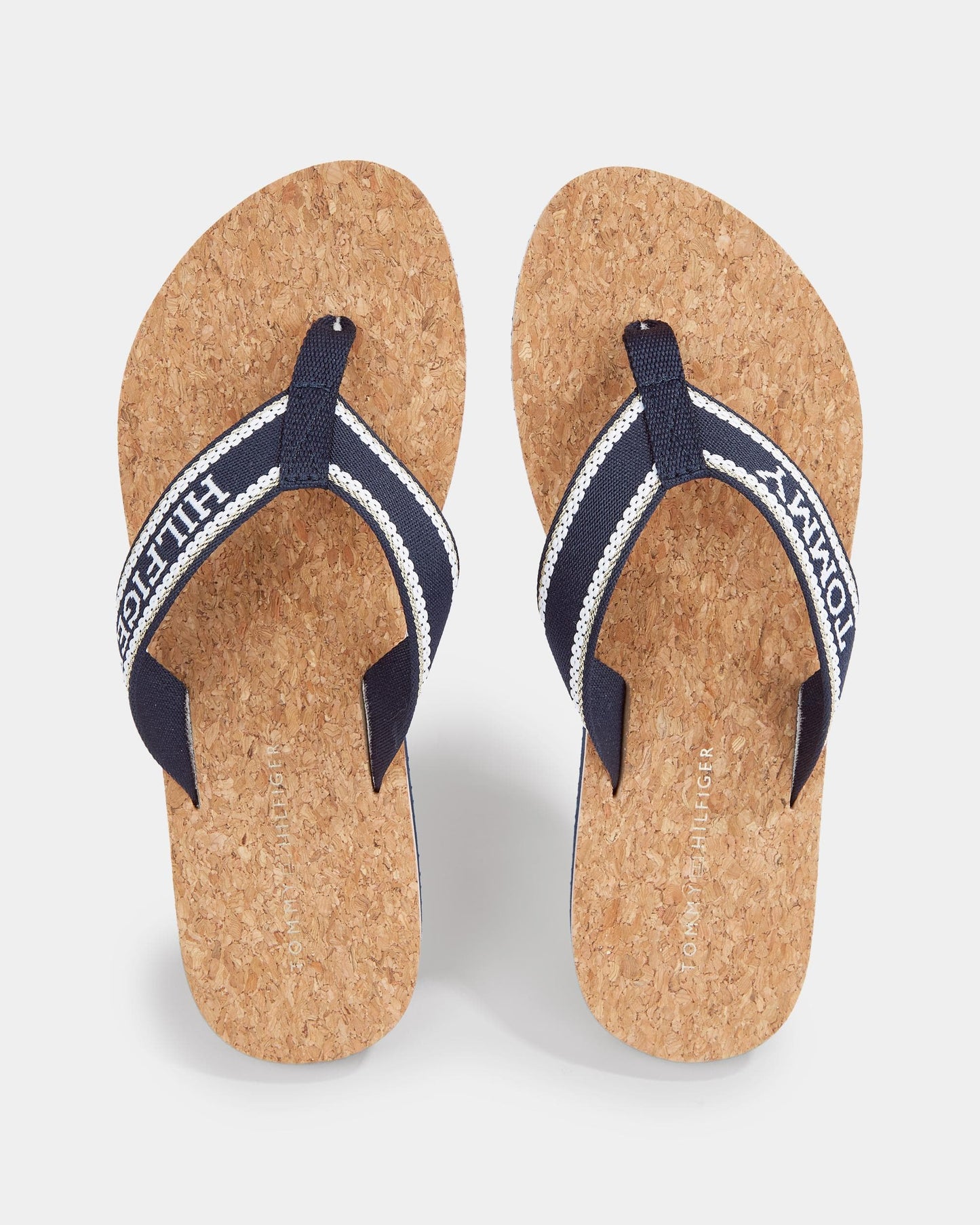 Tommy Hilfiger Cork Hilfiger Womens Beach Sandals