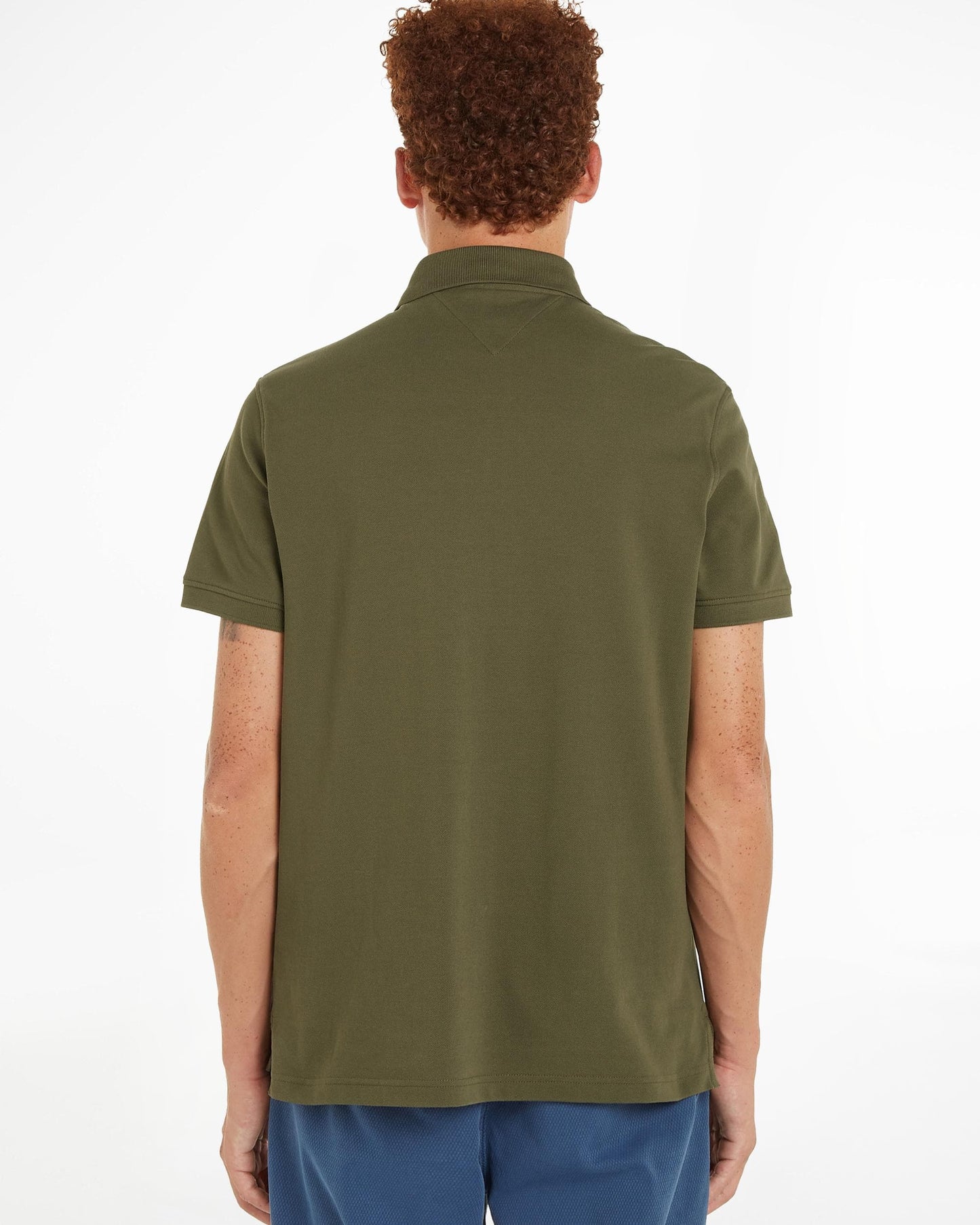 Tommy Hilfiger 1985 Regular Fit Mens Polo - Army Green