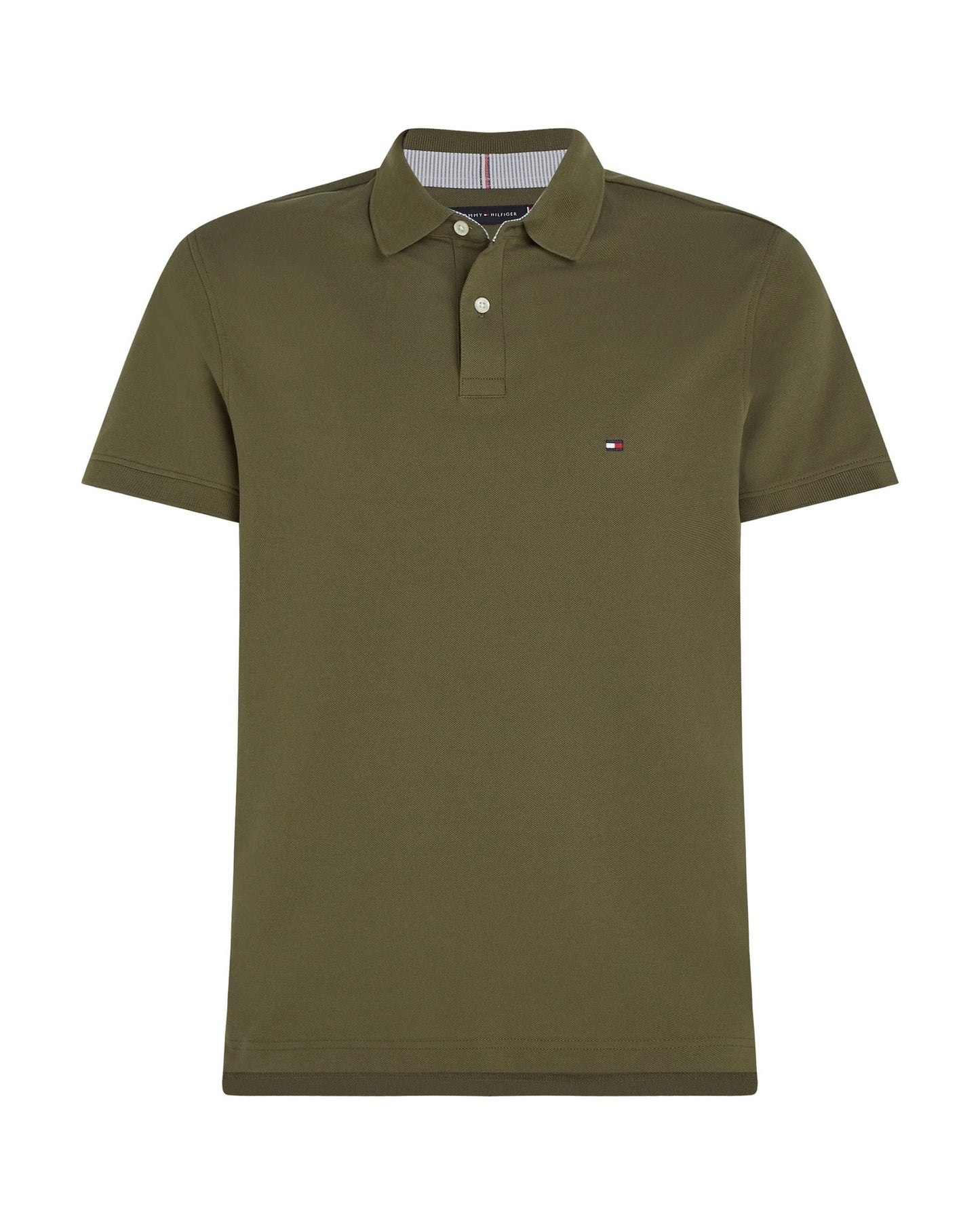 Tommy Hilfiger 1985 Regular Fit Mens Polo - Army Green