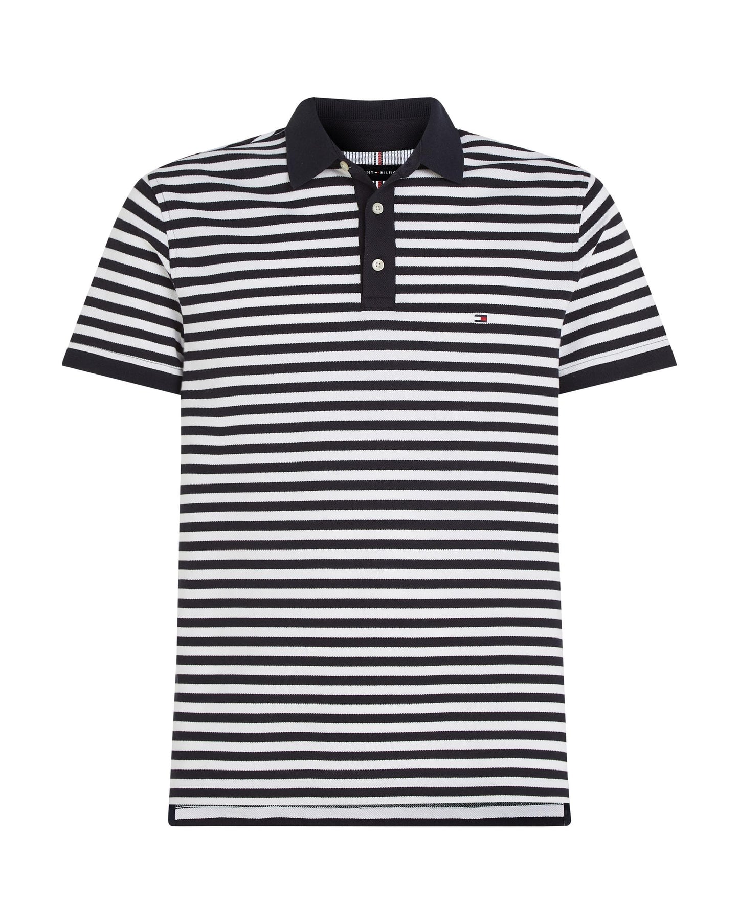 Tommy Hilfiger Core 1985 Slim Mens Polo Shirt - Desert Sky/White