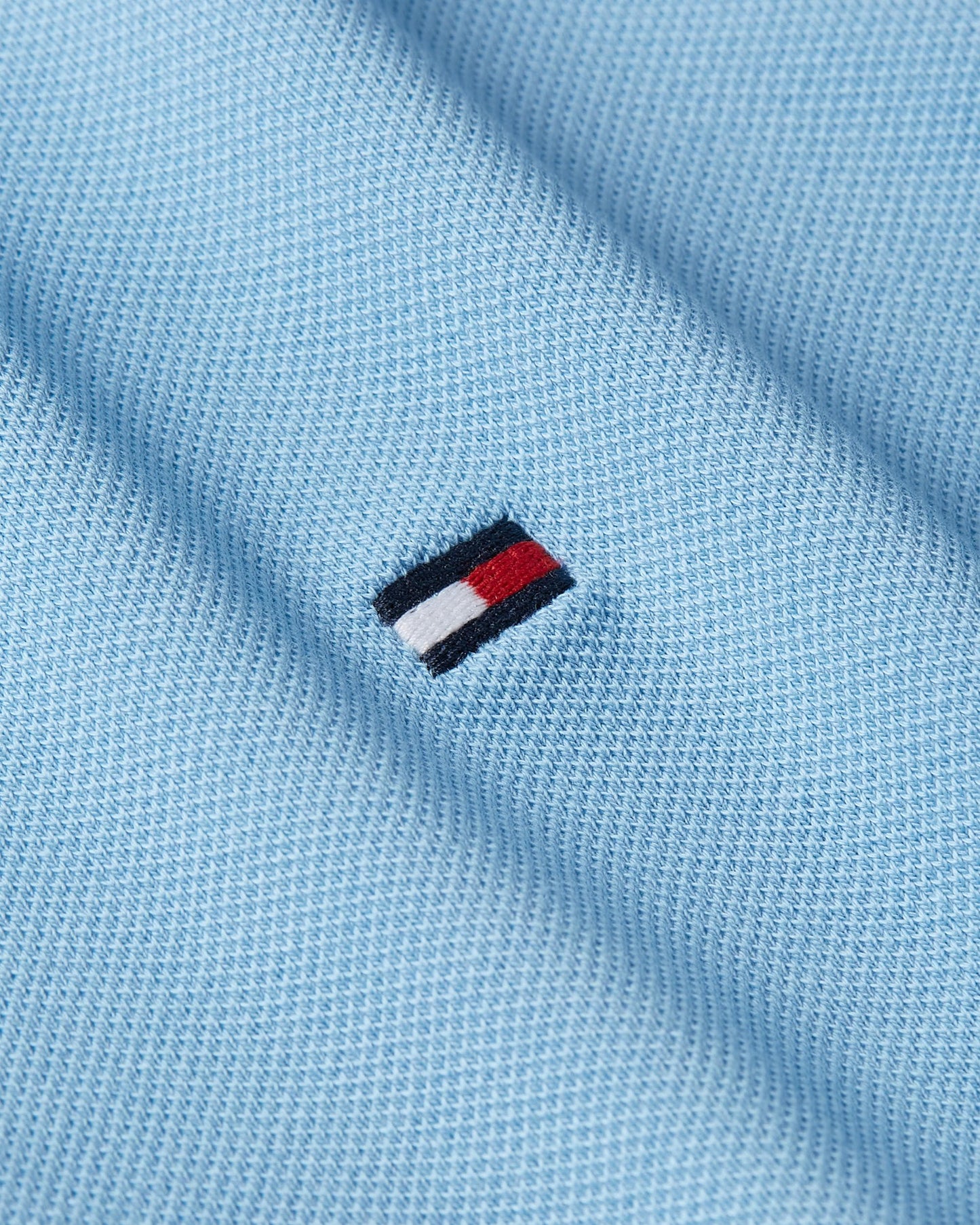 Tommy Hilfiger Core 1985 Slim Mens Polo Shirt - Sleepy Blue
