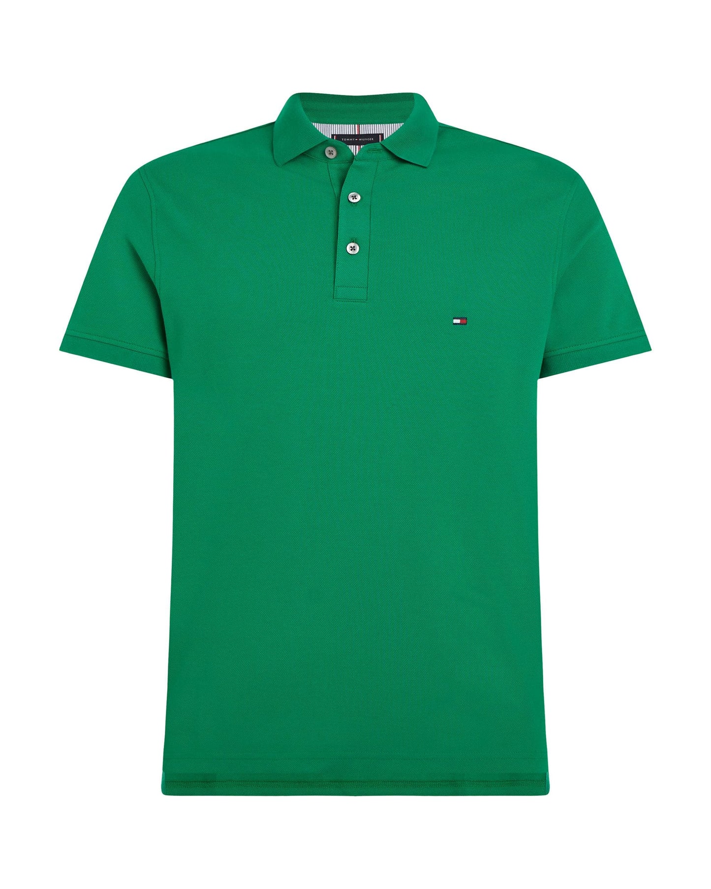 Tommy Hilfiger Core 1985 Slim Mens Polo Shirt - Olympic Green