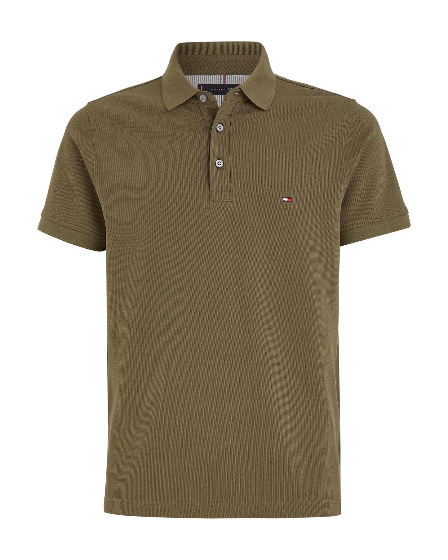Tommy Hilfiger Core 1985 Slim Mens Polo Shirt - Army Green