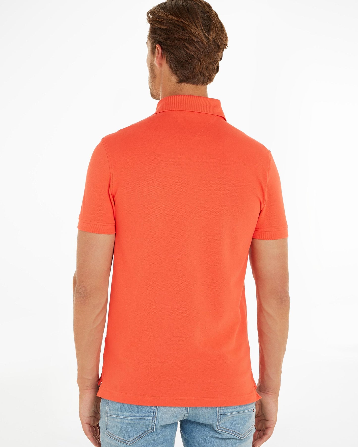 Tommy Hilfiger Core 1985 Slim Mens Polo Shirt - Sun Kissed