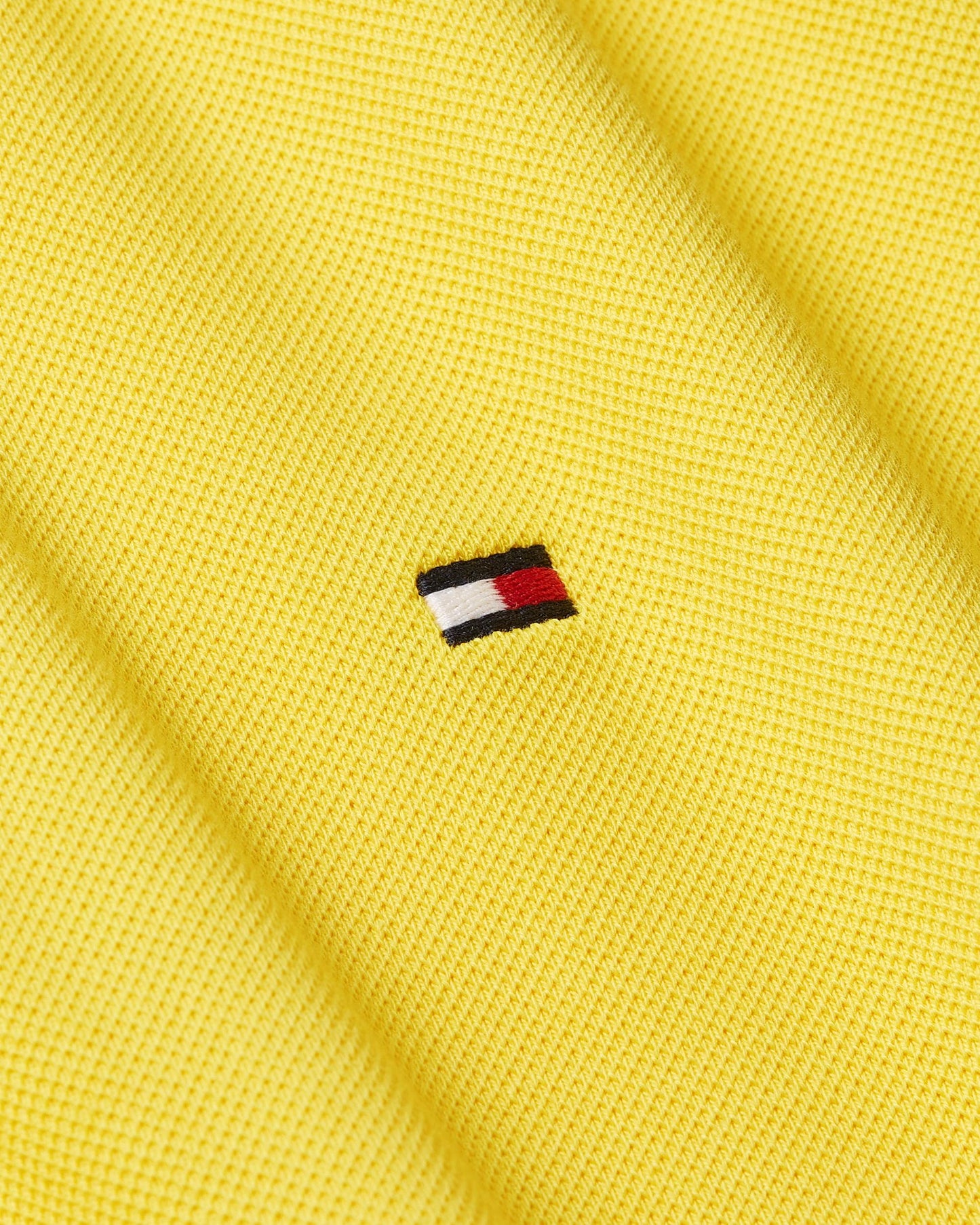 Tommy Hilfiger Core 1985 Slim Mens Polo Shirt - Eureka Yellow