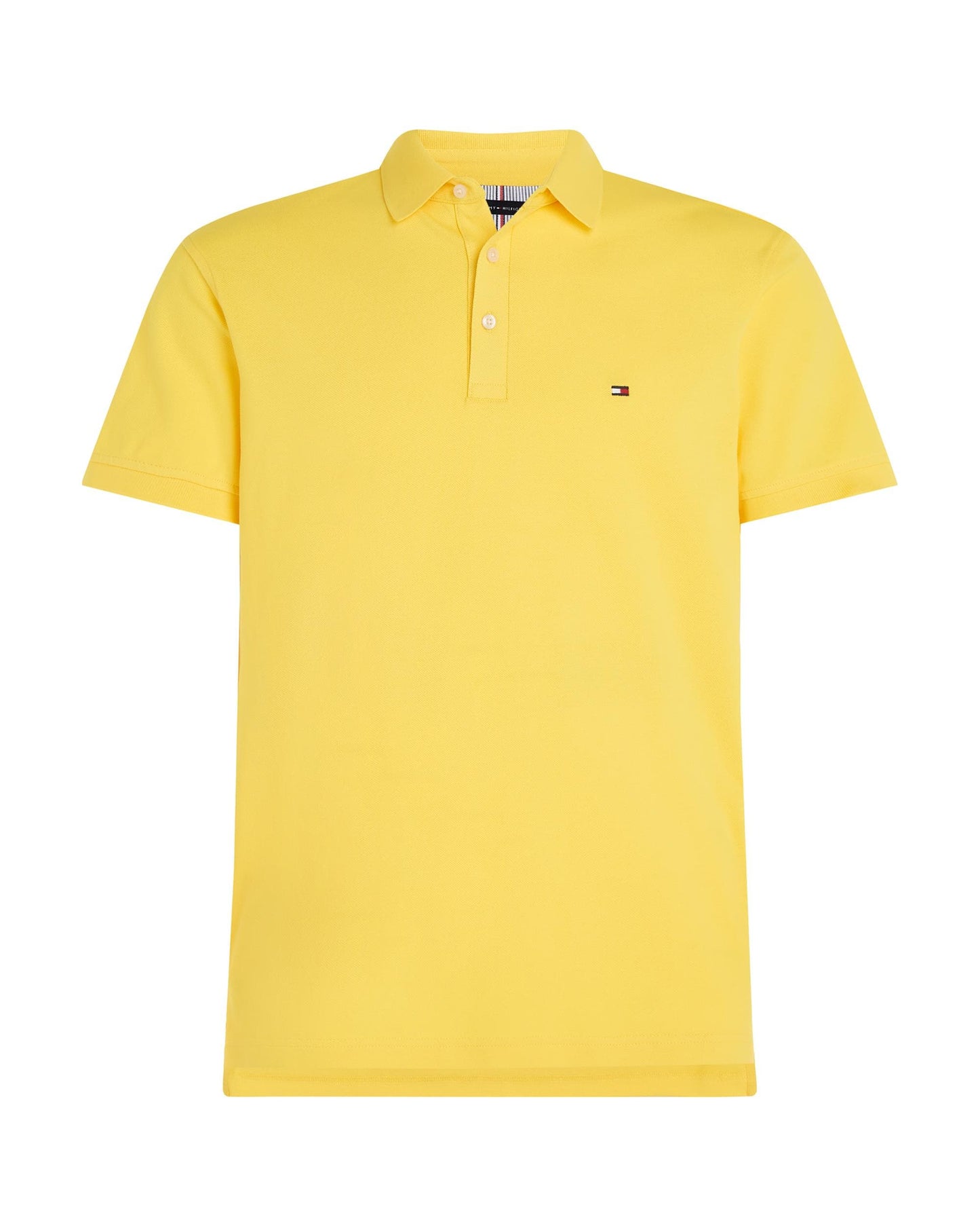 Tommy Hilfiger Core 1985 Slim Mens Polo Shirt - Eureka Yellow
