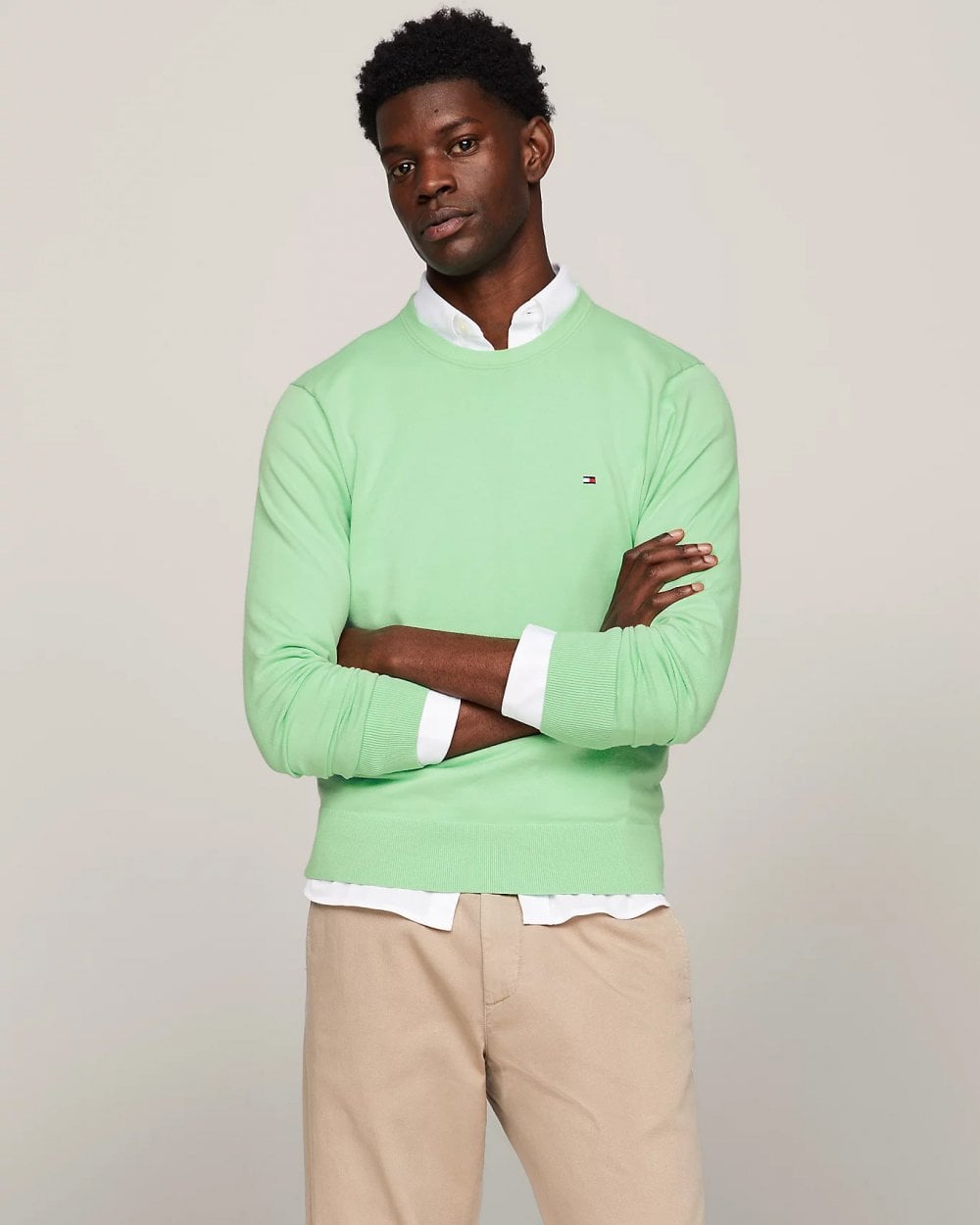 Tommy Hilfiger 1985 Flex Mens Crew Neck Sweatshirt