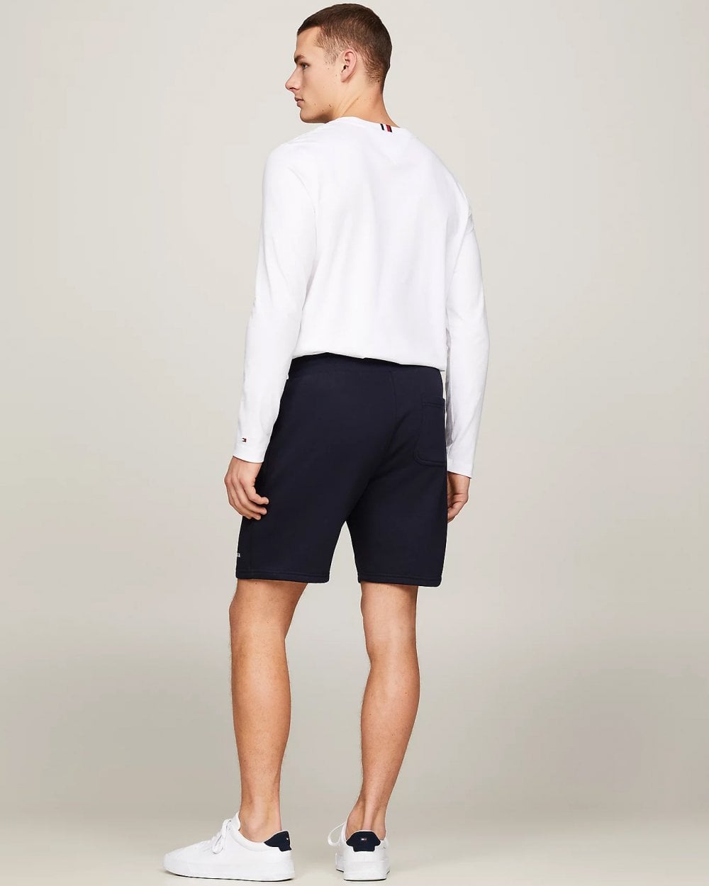 Tommy Hilfiger Small Tommy Logo Mens Sweat Shorts - Desert Sky