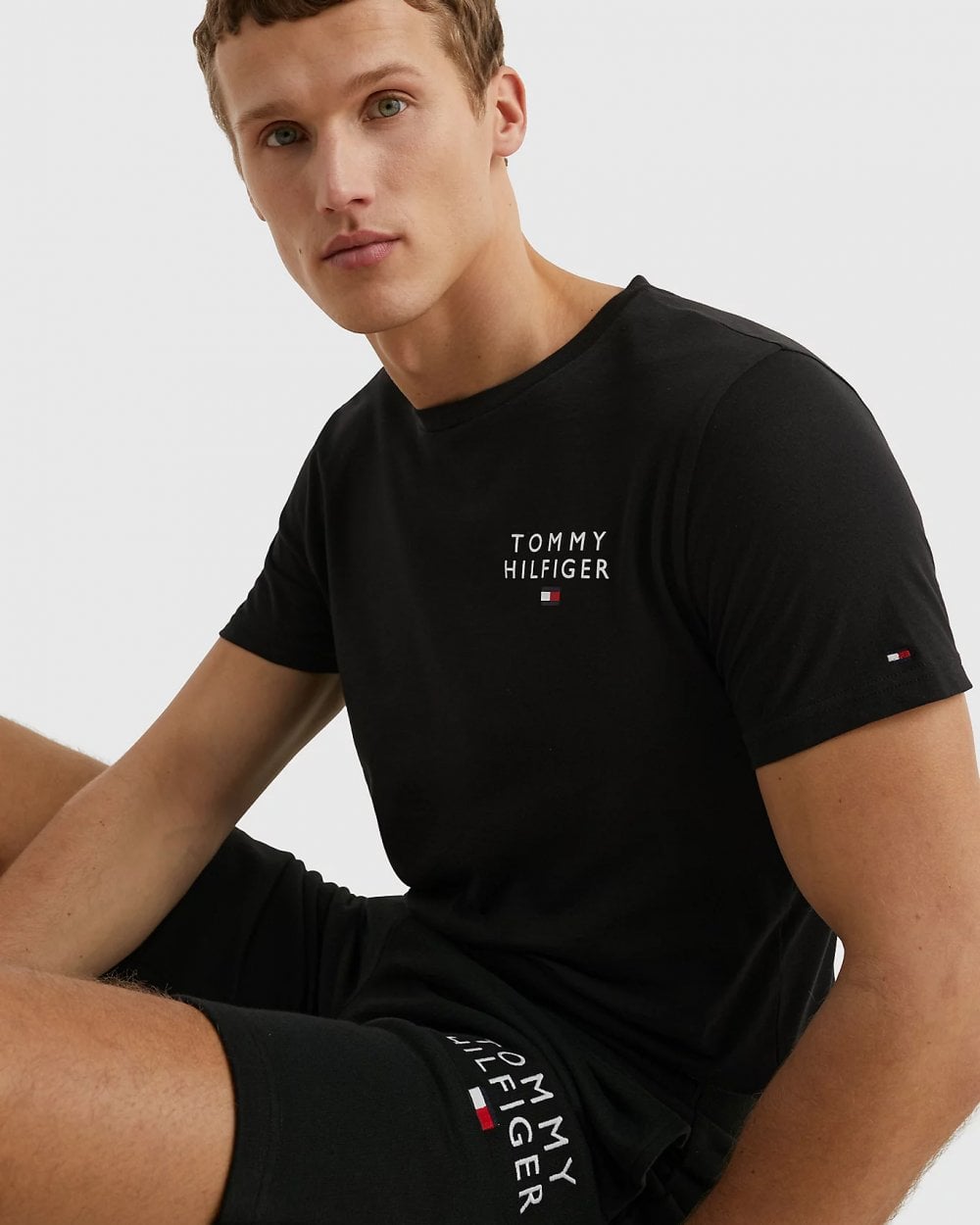 Tommy Hilfiger Tommy Hilfiger Logo Mens Lounge T-Shirt
