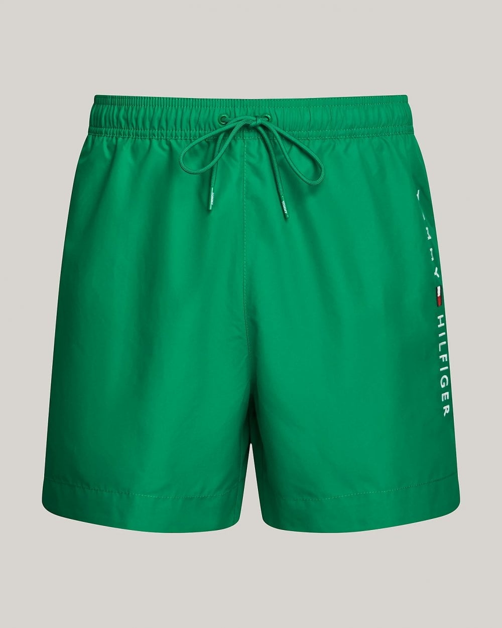 Tommy Hilfiger Medium Drawstring Mens Swim Shorts - Olympic Green