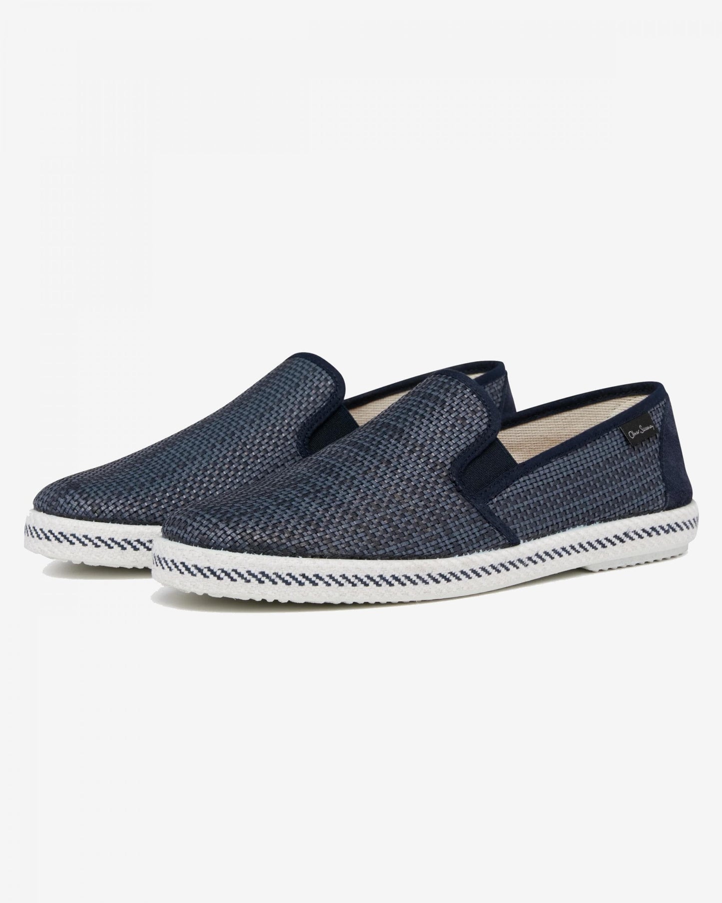 Oliver Sweeney Campomar Mens Woven Linen Espadrilles