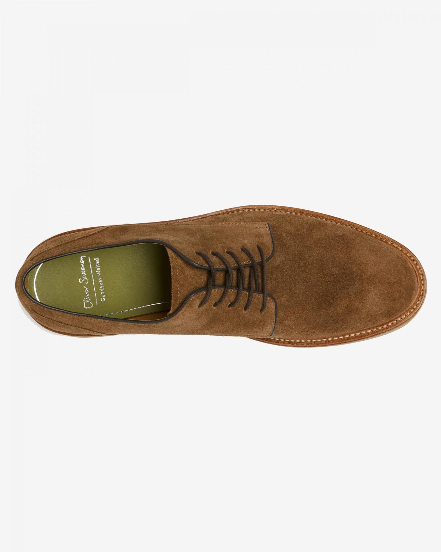 Oliver Sweeney Clipstone Mens Calf Suede Derby Shoes