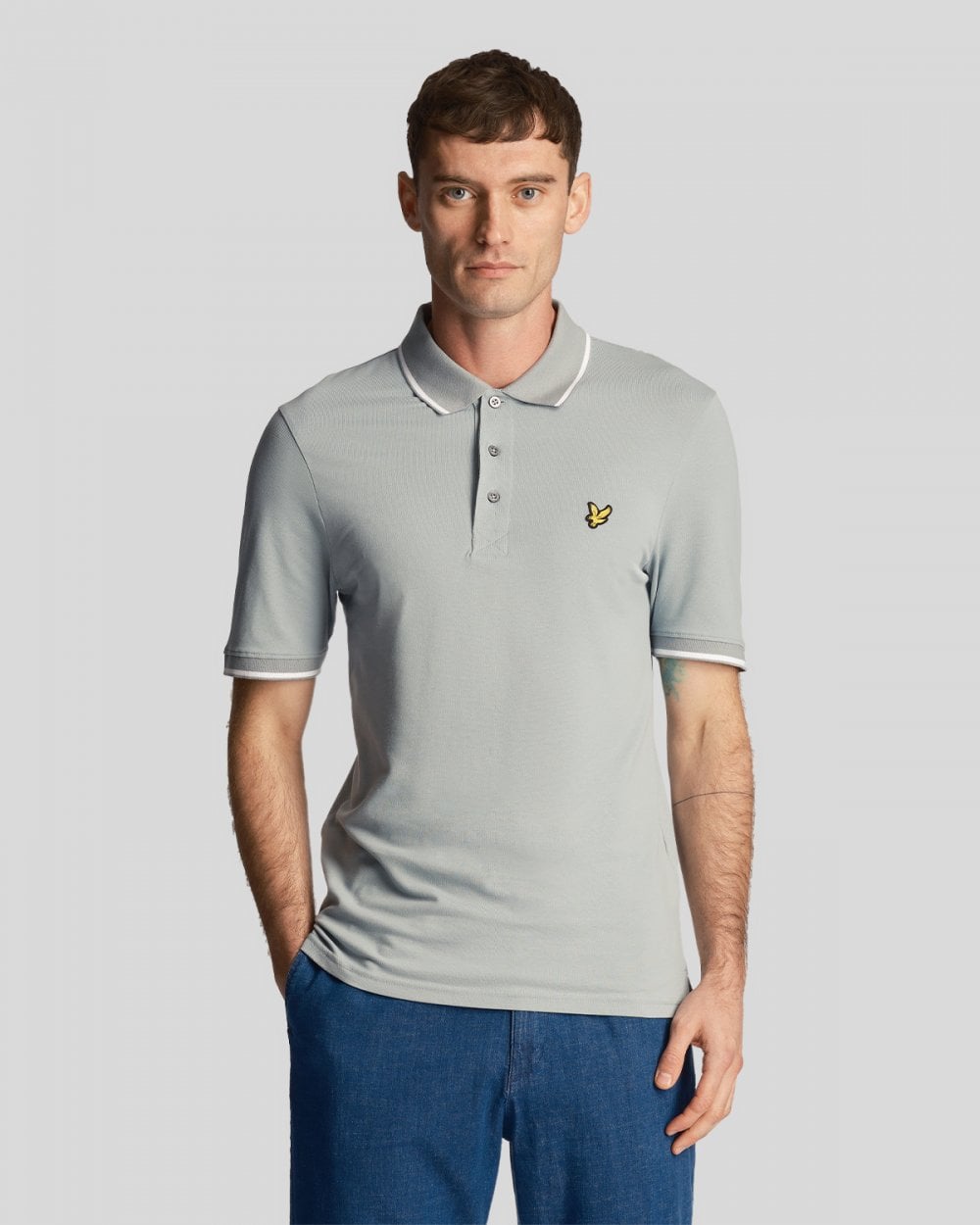 Lyle & Scott Tipped Mens Polo Shirt SP1524VOG