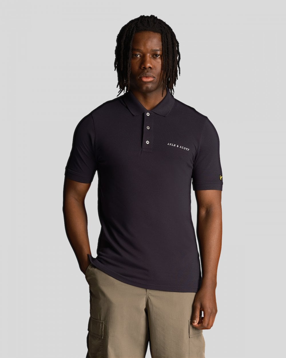 Lyle & Scott Embroidered Mens Polo Shirt