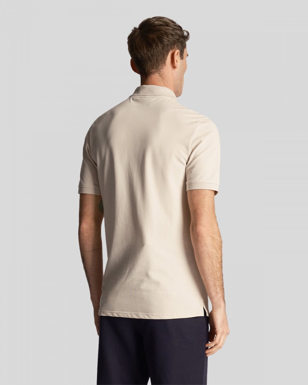 Lyle & Scott Tonal Eagle Mens Polo Shirt - W870 Cove