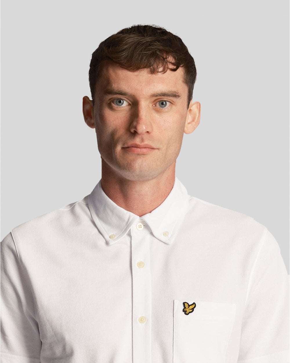 Lyle & Scott Lyle & Scott Mens Short Sleeve Pique Shirt