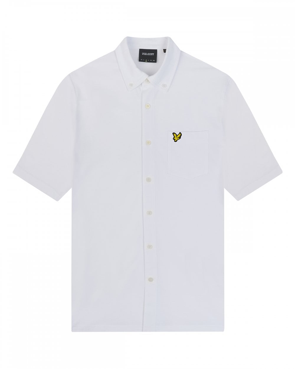 Lyle & Scott Lyle & Scott Mens Short Sleeve Pique Shirt