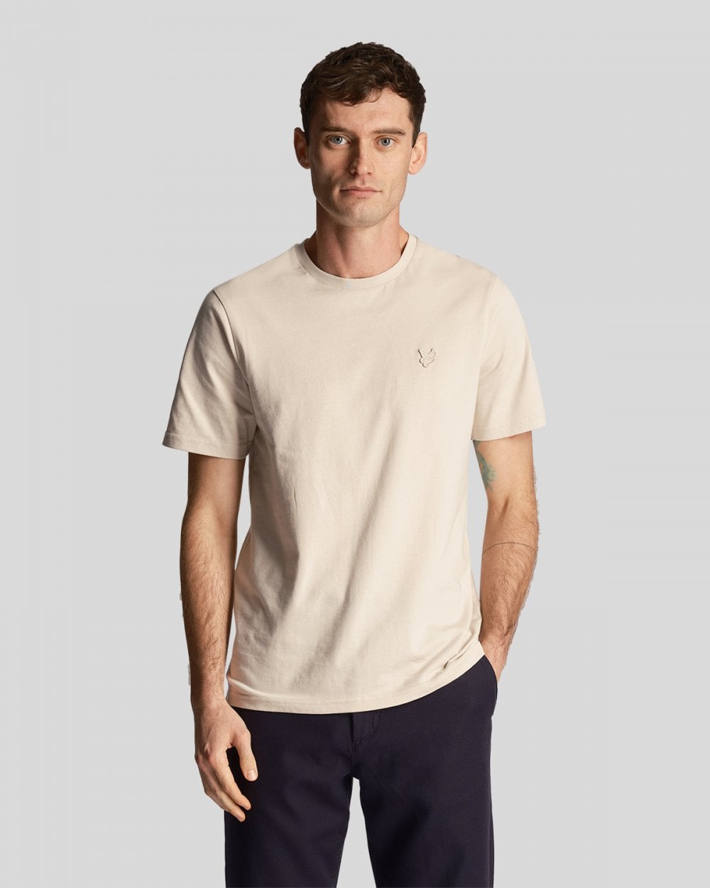 Lyle & Scott Tonal Eagle Mens T-Shirt - W870 Cove