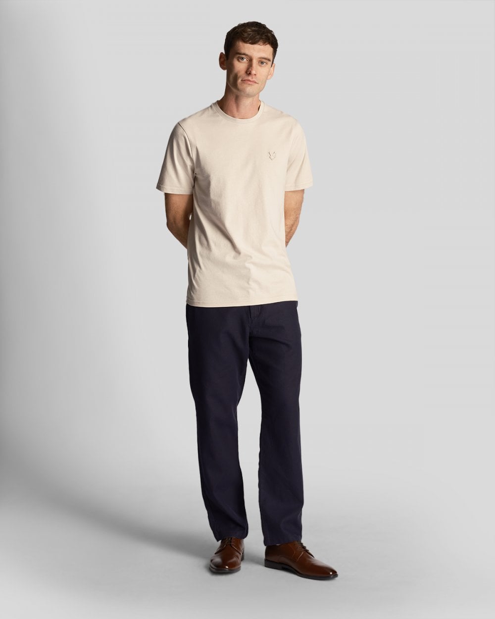 Lyle & Scott Tonal Eagle Mens T-Shirt - W870 Cove