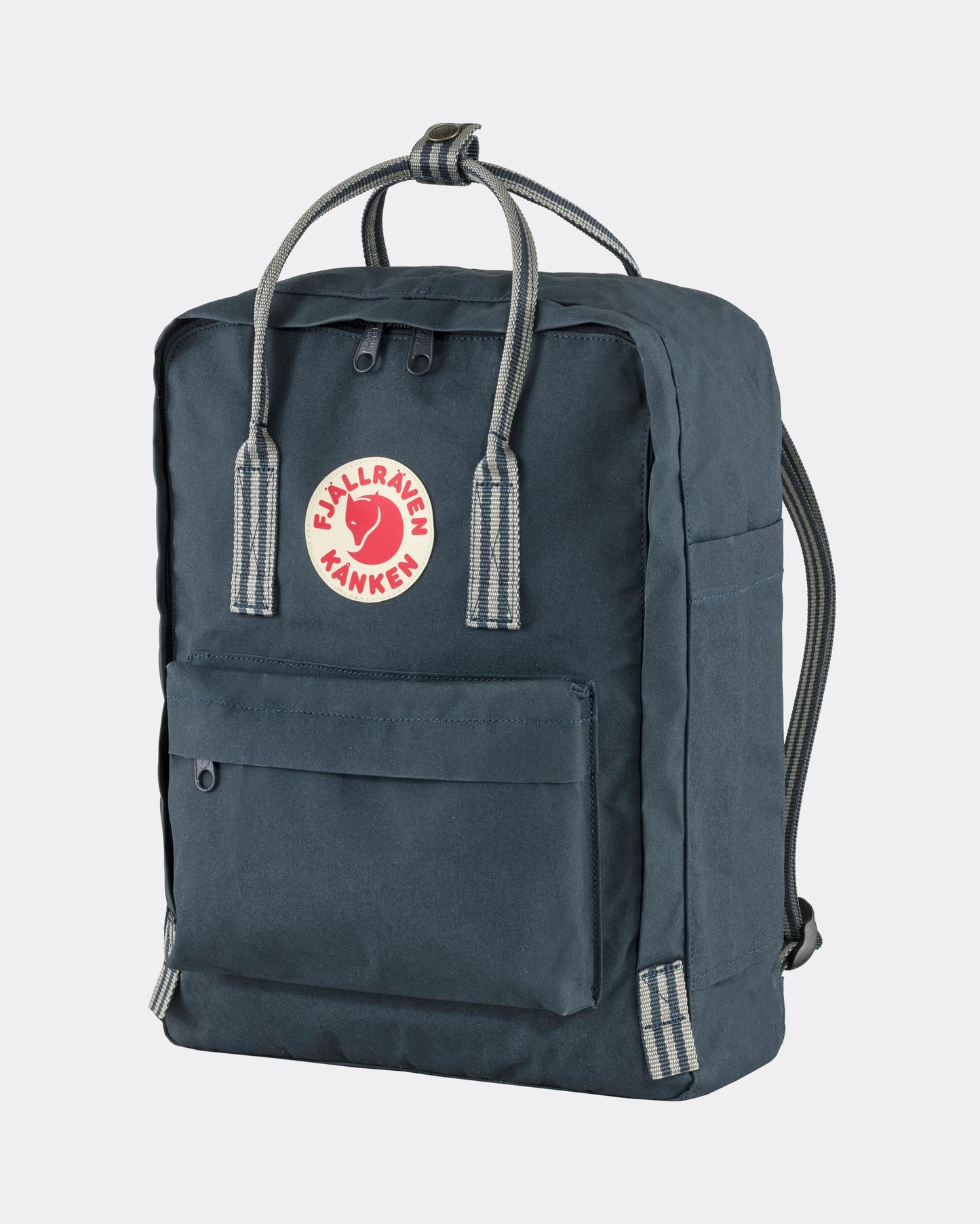Fjallraven Kanken Classic Unisex Backpack - Navy-Long Stripes 560-909