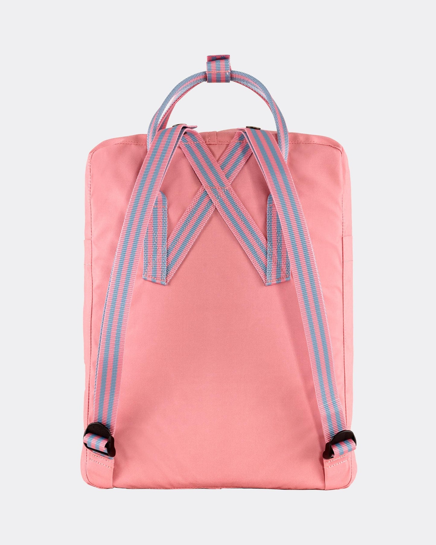 Fjallraven Kanken Classic Unisex Backpack - Pink-Long Stripes 312-909